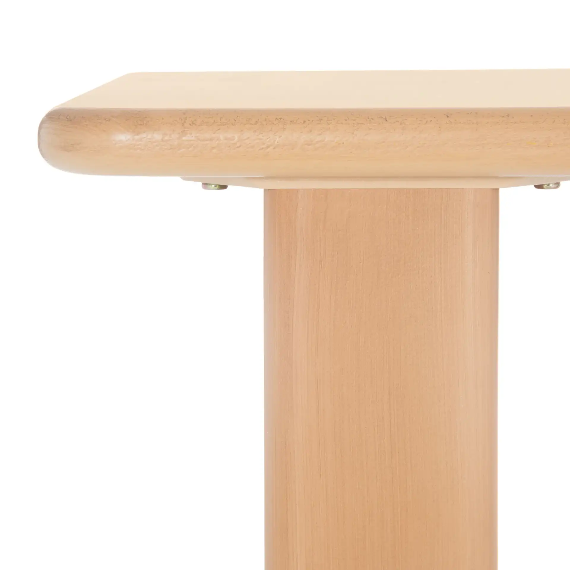 Enyo Console Table in Natural in a styled room