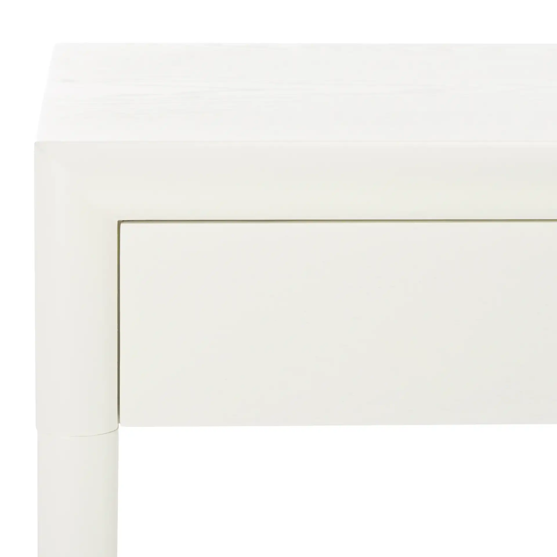 Rune Console Table With Drawers in Ivory in a styled room