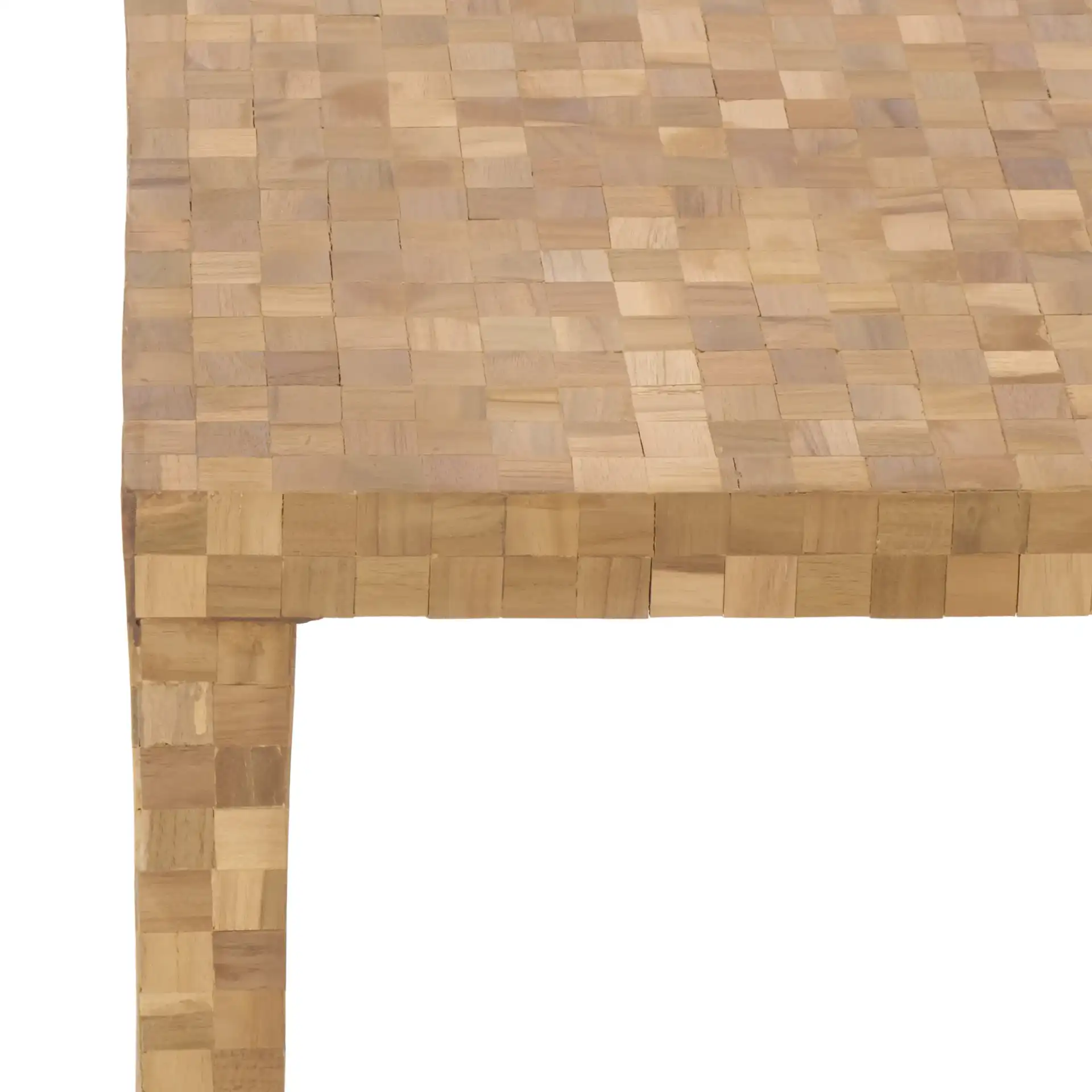 Francisco Coffee Table in Natural in a styled room
