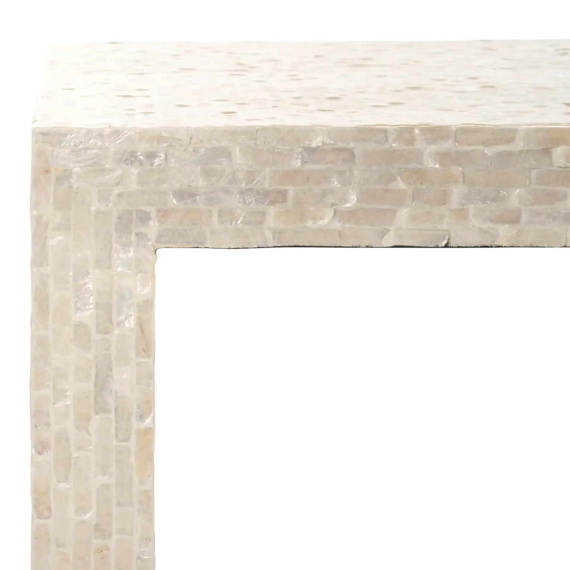 Scarlett Rectangle Coffee Table in Natural in a styled room