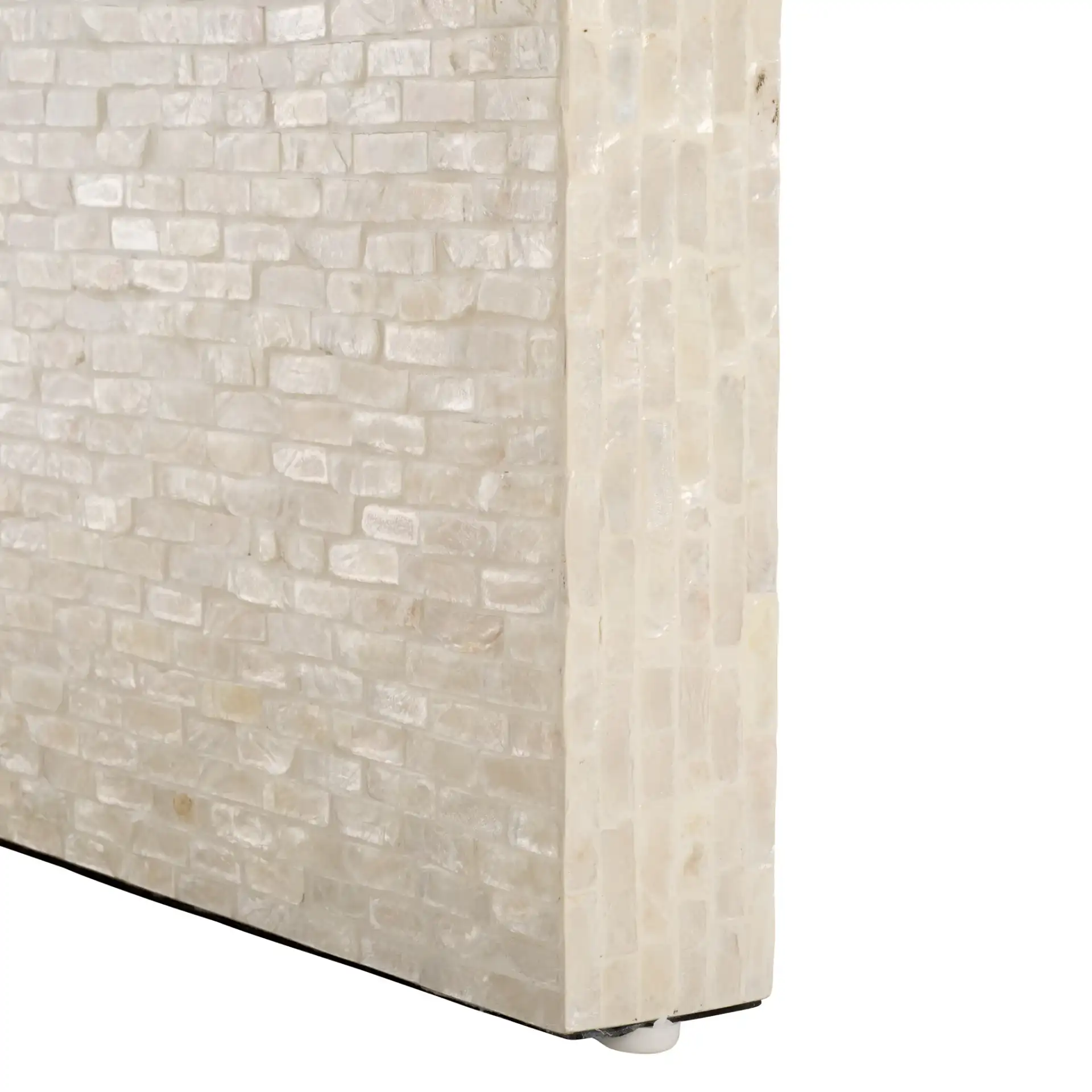 Scarlett Rectangle Coffee Table in Natural, detail view