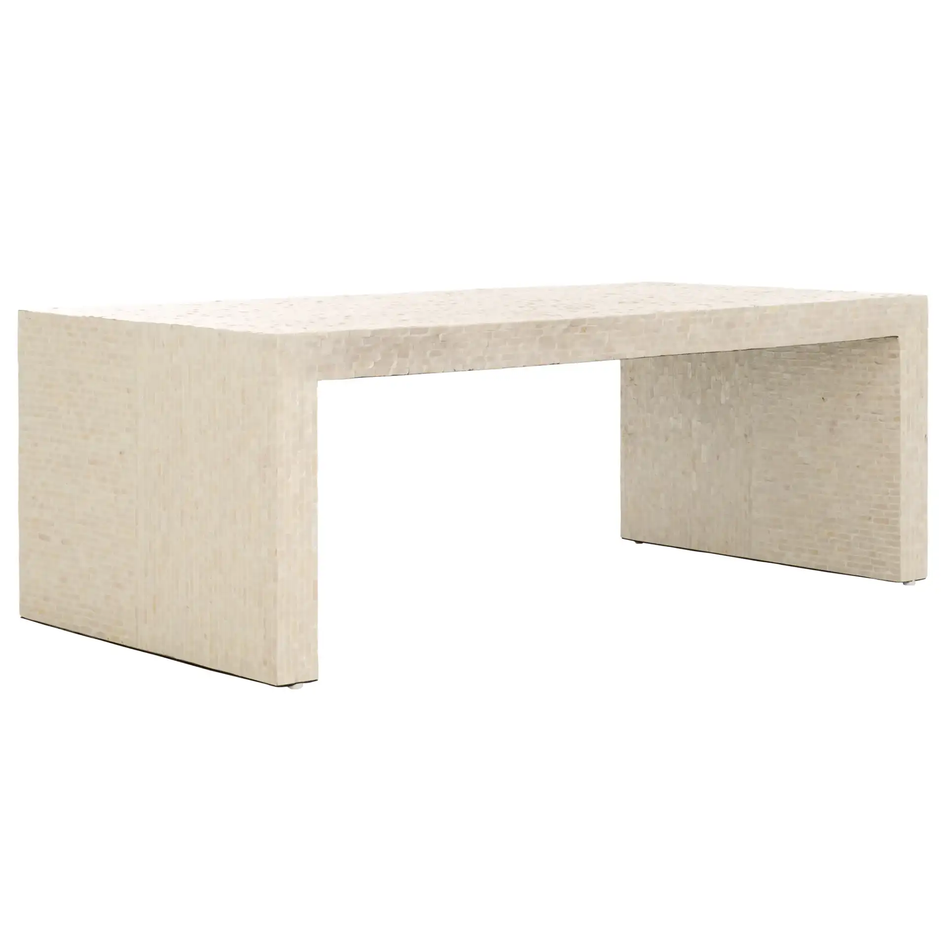 Scarlett Rectangle Coffee Table in Natural, detail view