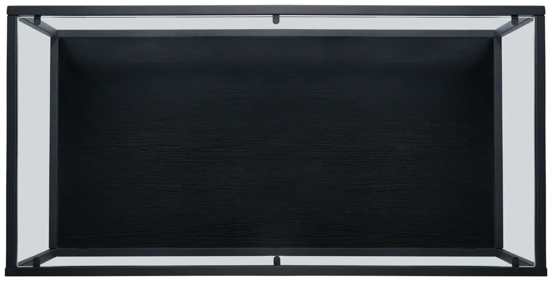 Ackley Coffee Table in Black, detail view