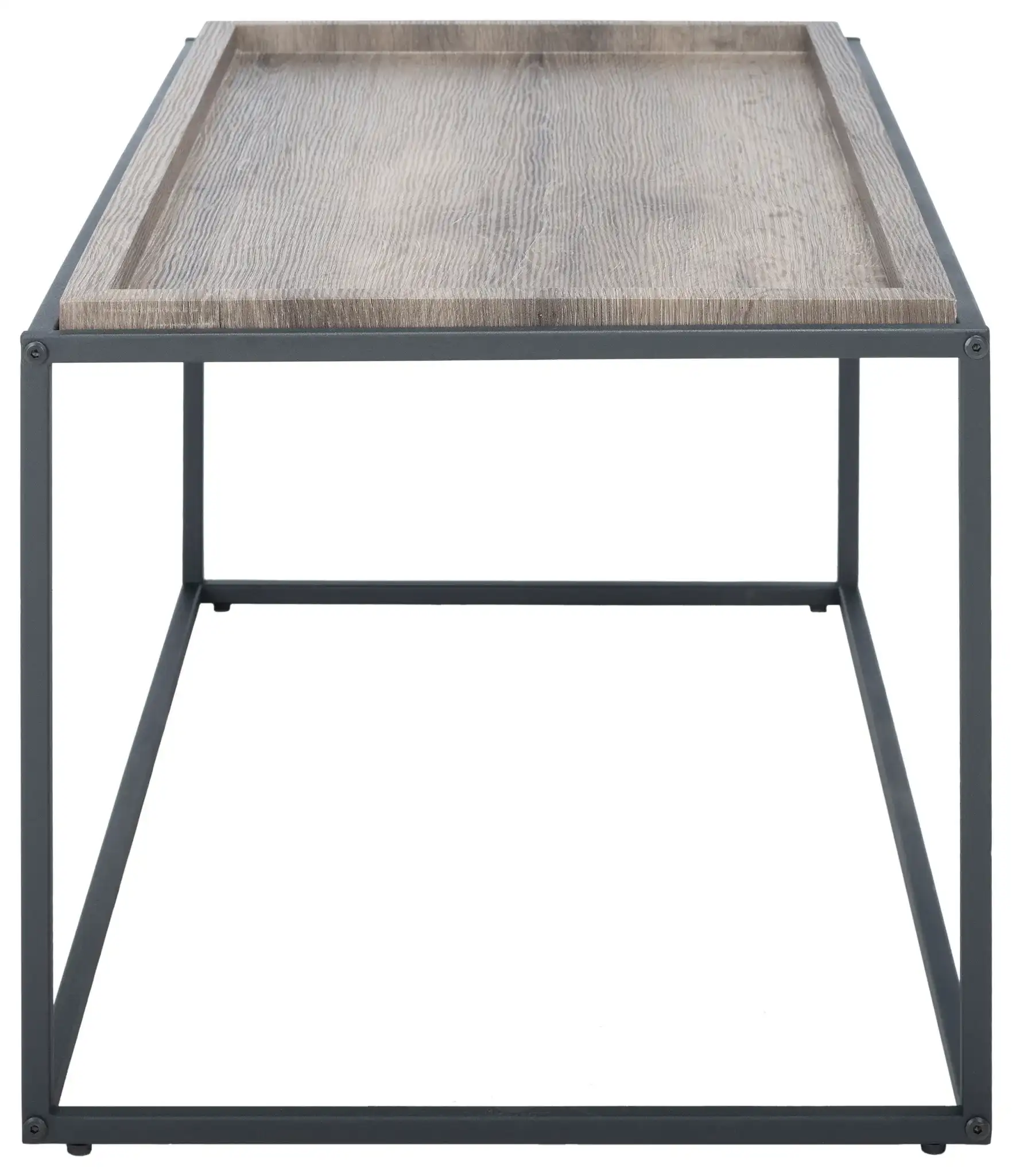 Andey Coffee Table in Brown / Black, detail view