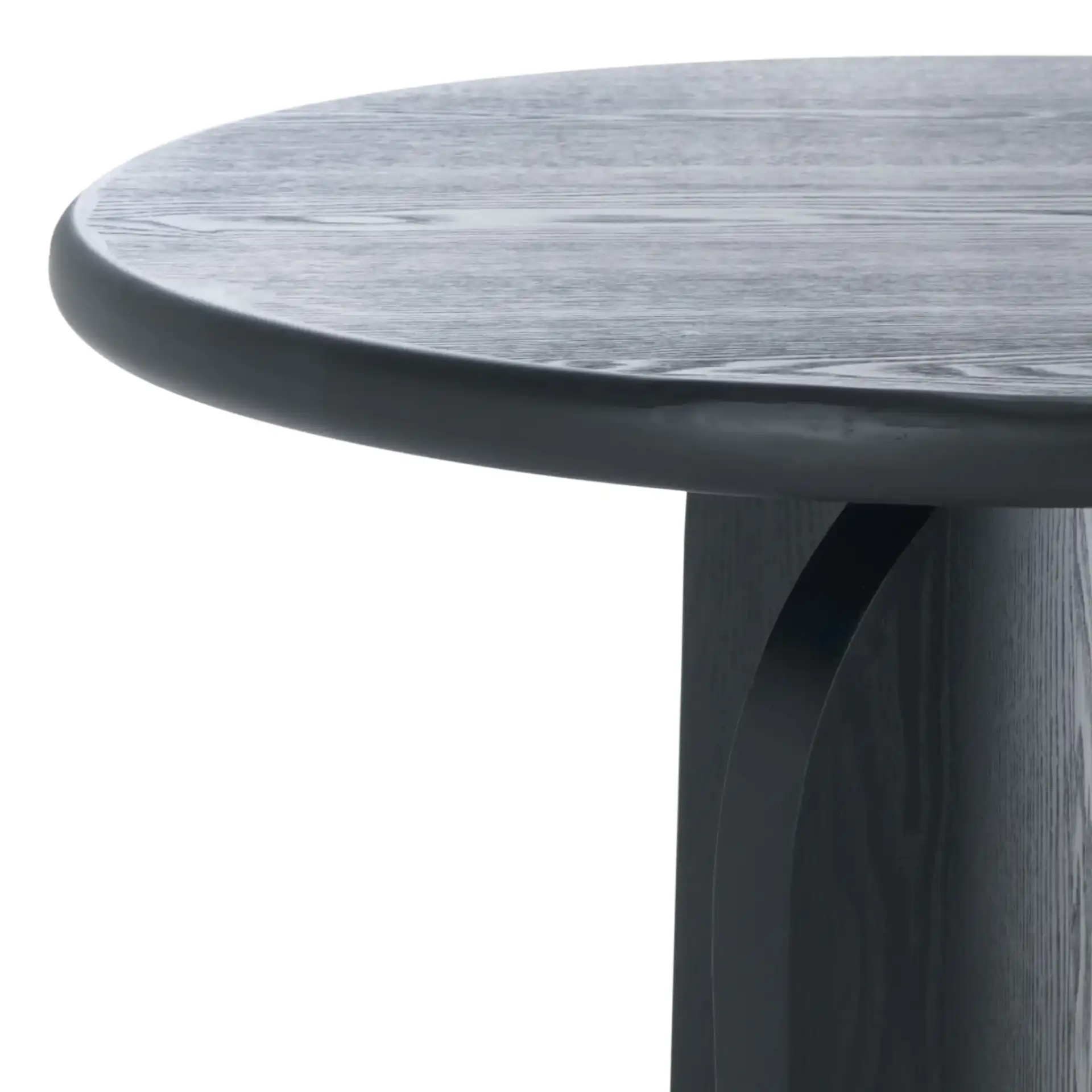 Chakun Coffee Table in Black in a styled room