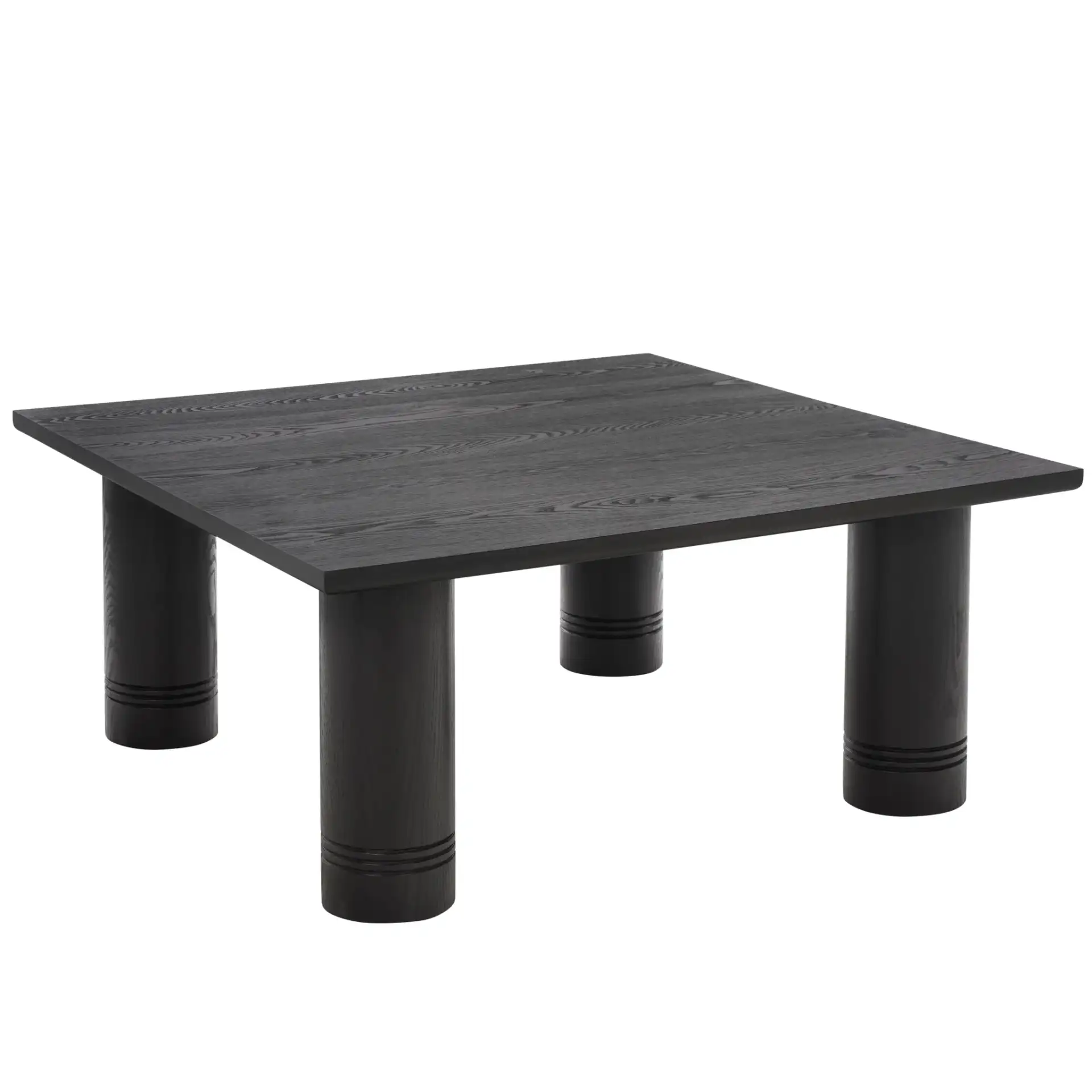 Aramin Coffee Table in Black, detail view