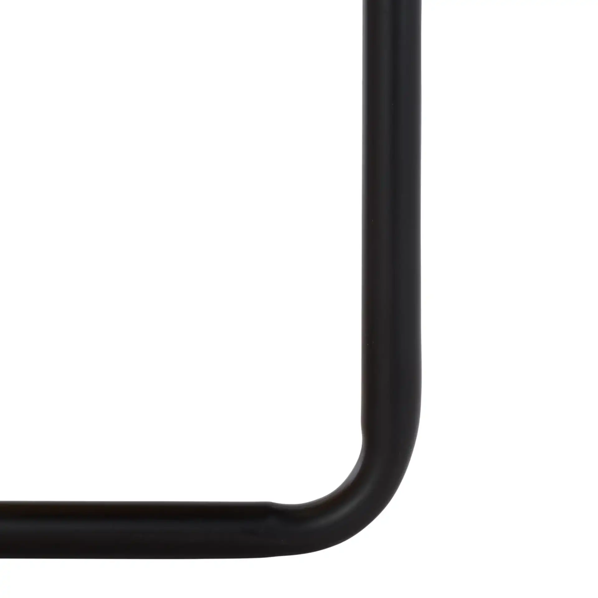 Omaka One-Shelf Coffee Table in Natural / Black, detail view