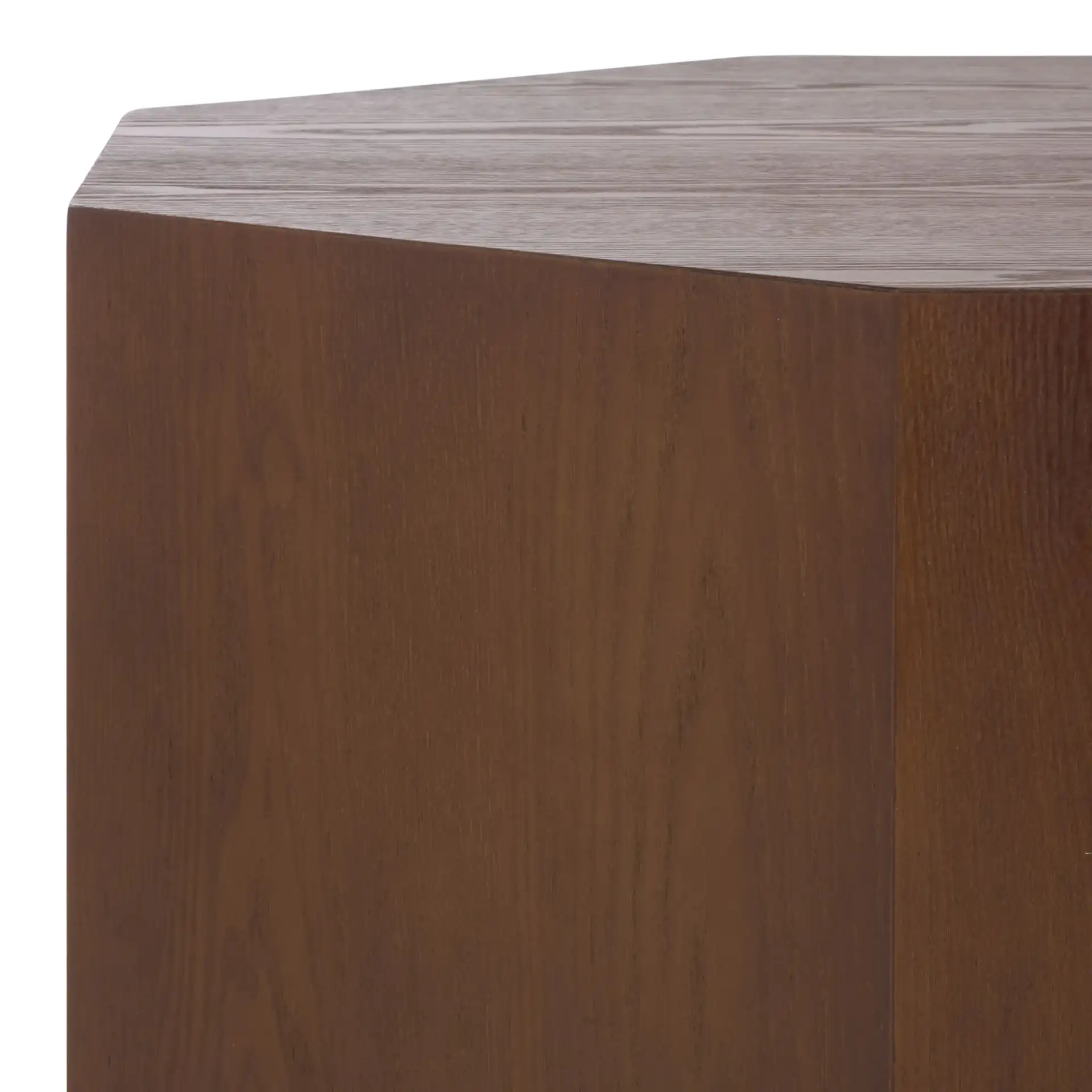 Maraki Coffee Table in Walnut in a styled room