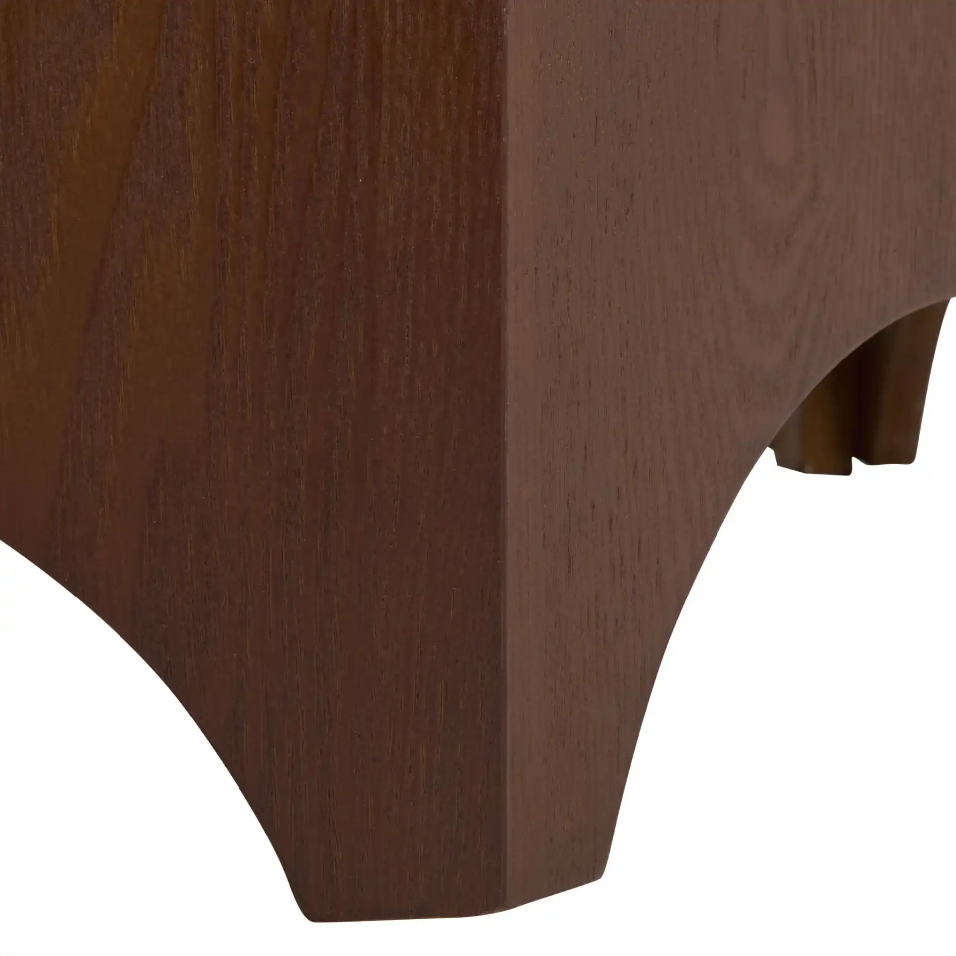 Maraki Coffee Table in Walnut, detail view