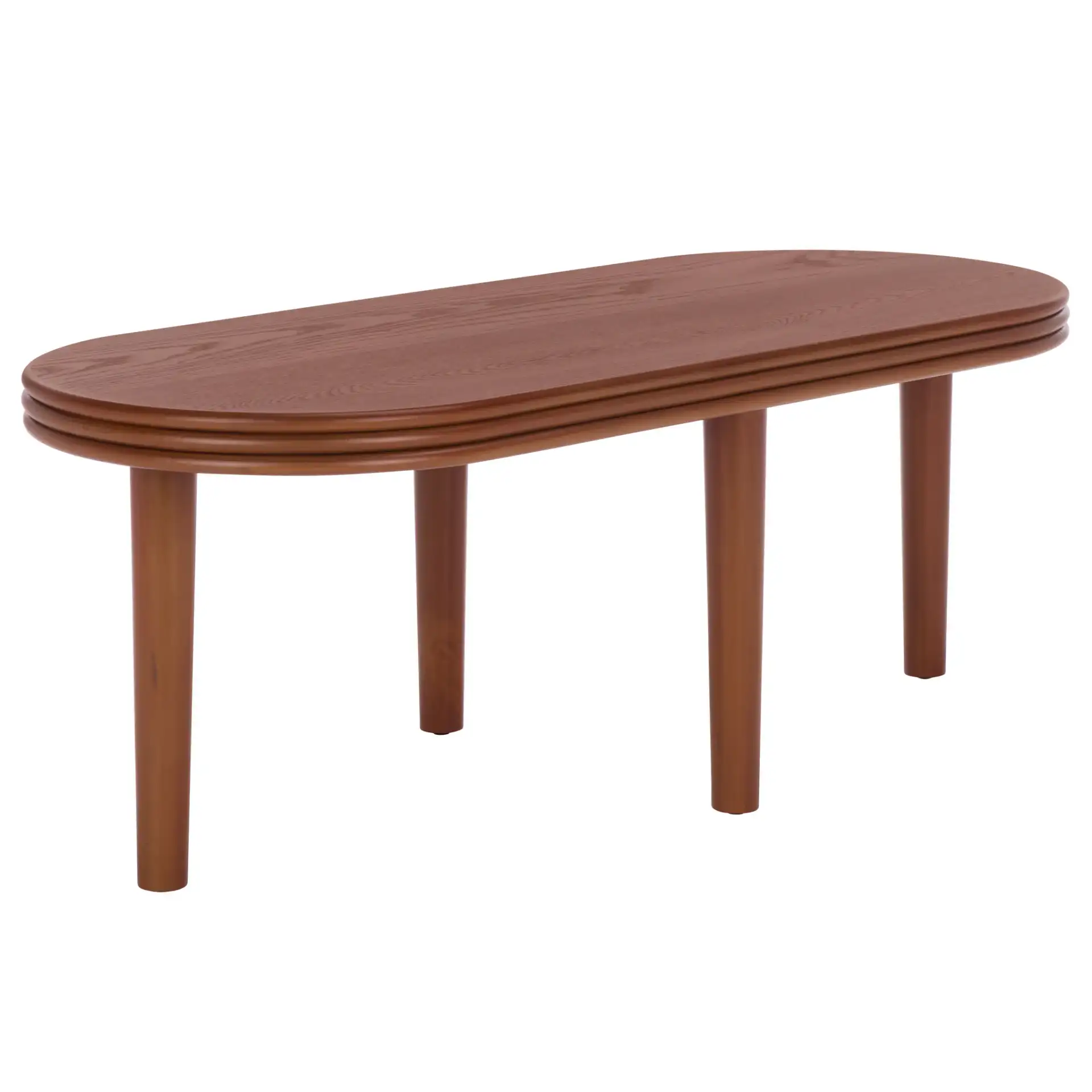 Chatun Coffee Table in Brown, detail view