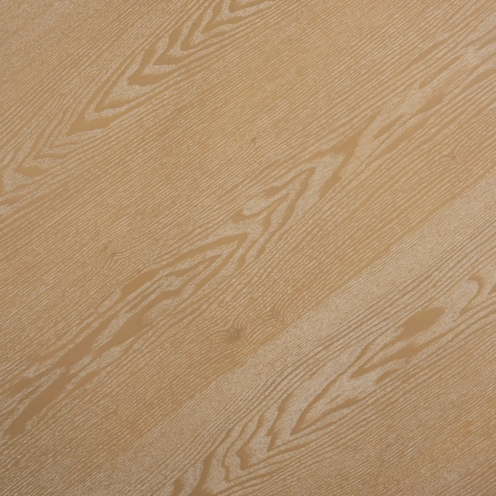 Radix Round Coffee Table in Bleached White, detail view