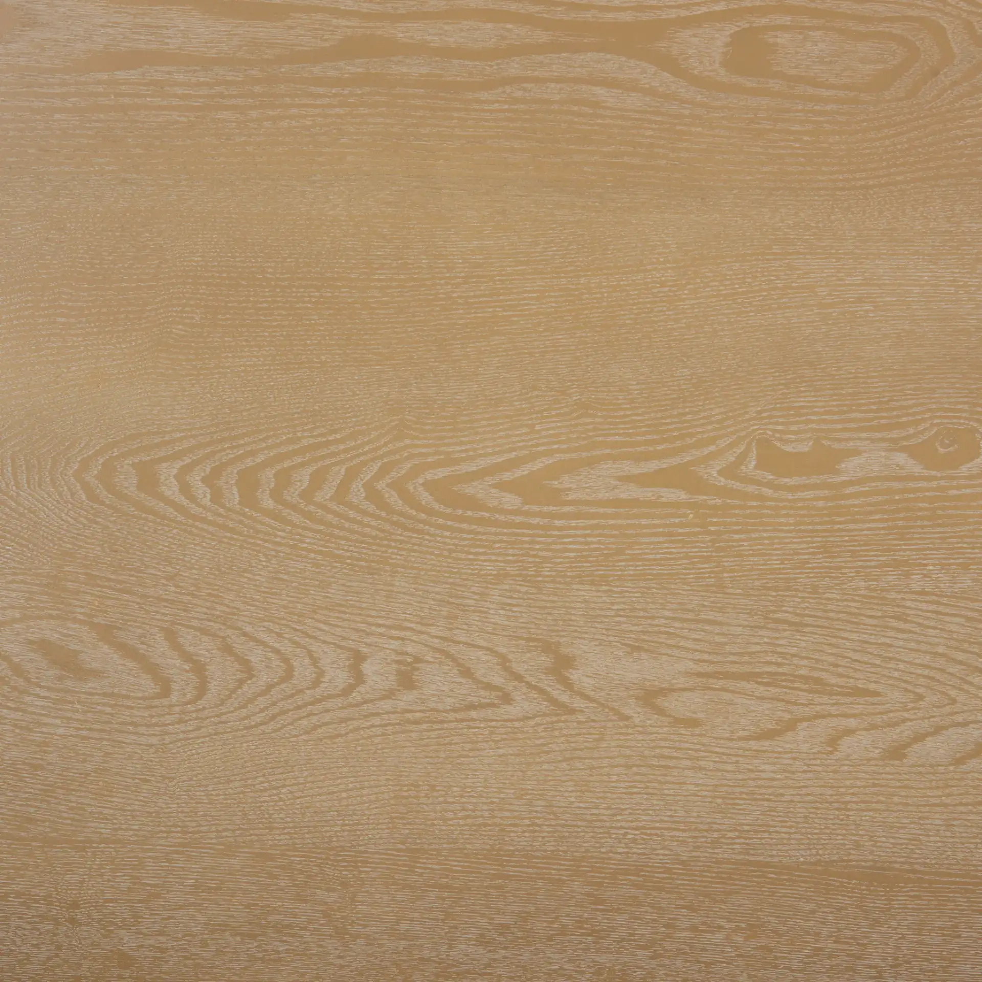 Radix Long Rectangle Coffee Table in Bleached White, detail view