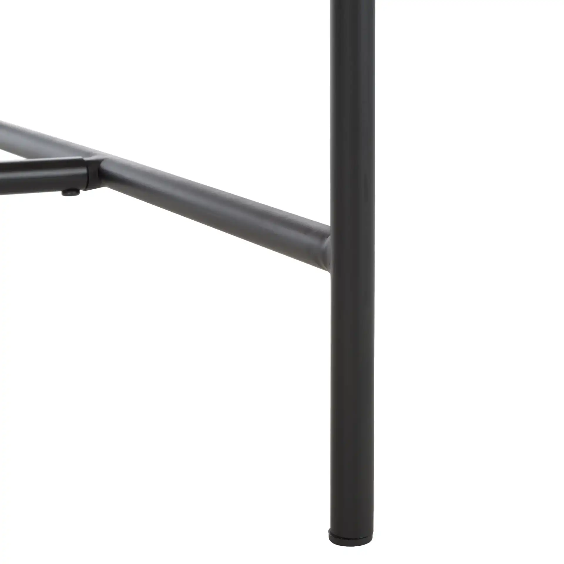 Dallas Coffee Table in Brown / White Faux Marble, detail view