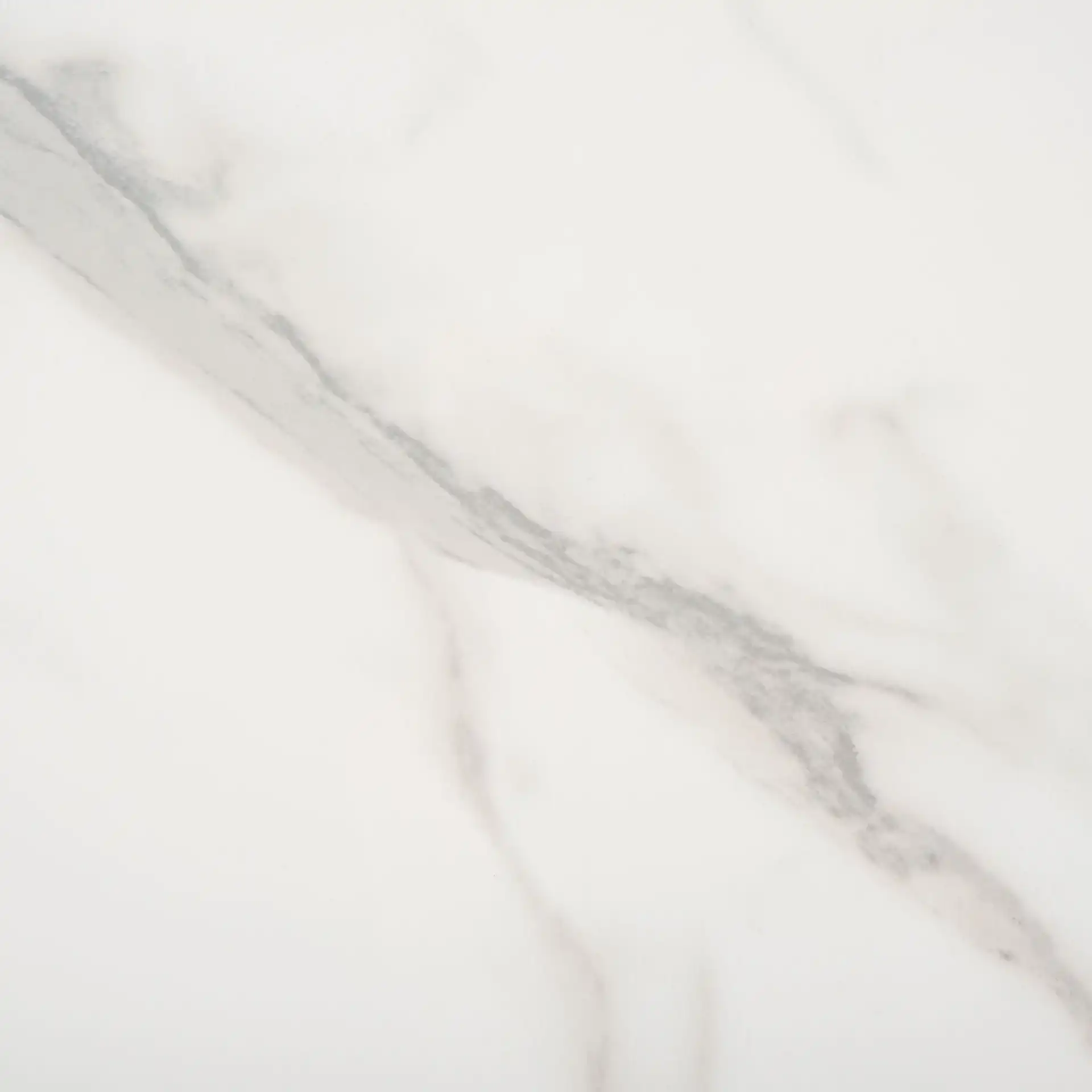 Ulmani Coffee Table in White Ceramic Faux Marble / Walnut, detail view