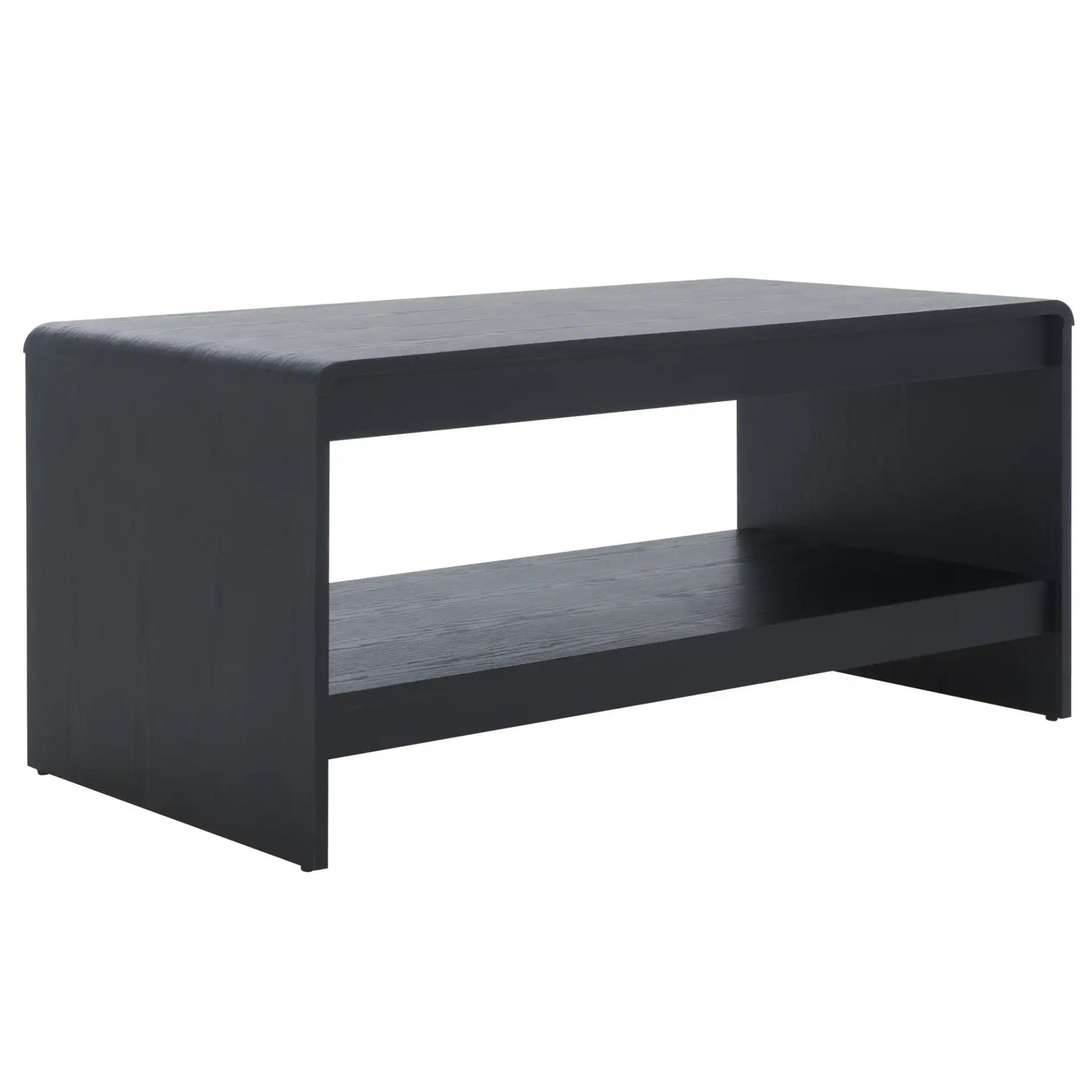 Arsenio Coffee Table in Black, detail view