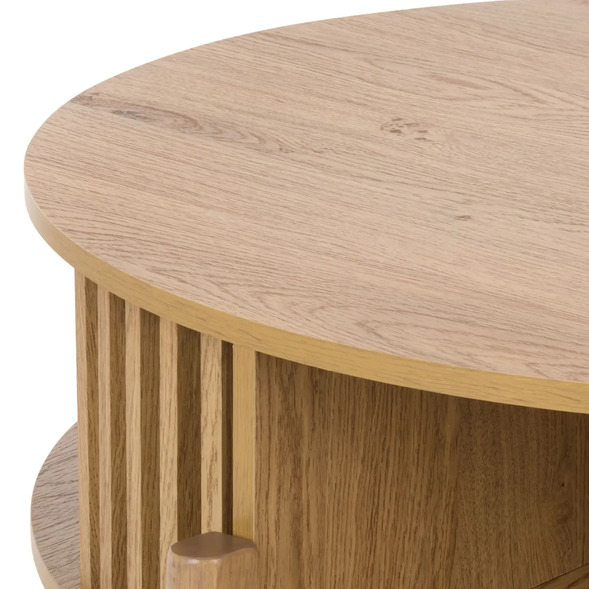 Tomori Coffee Table in Oak in a styled room