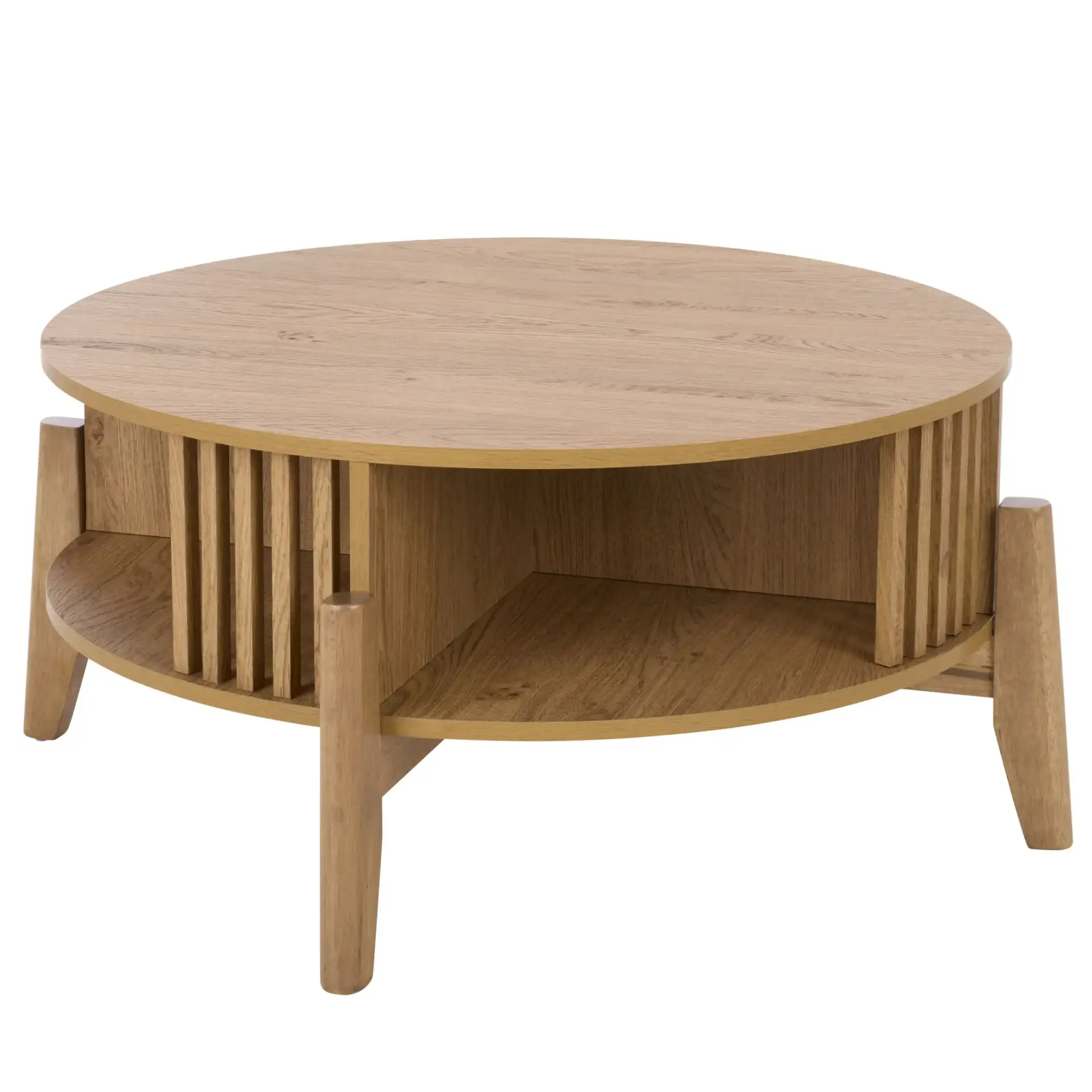 Tomori Coffee Table in Oak, detail view