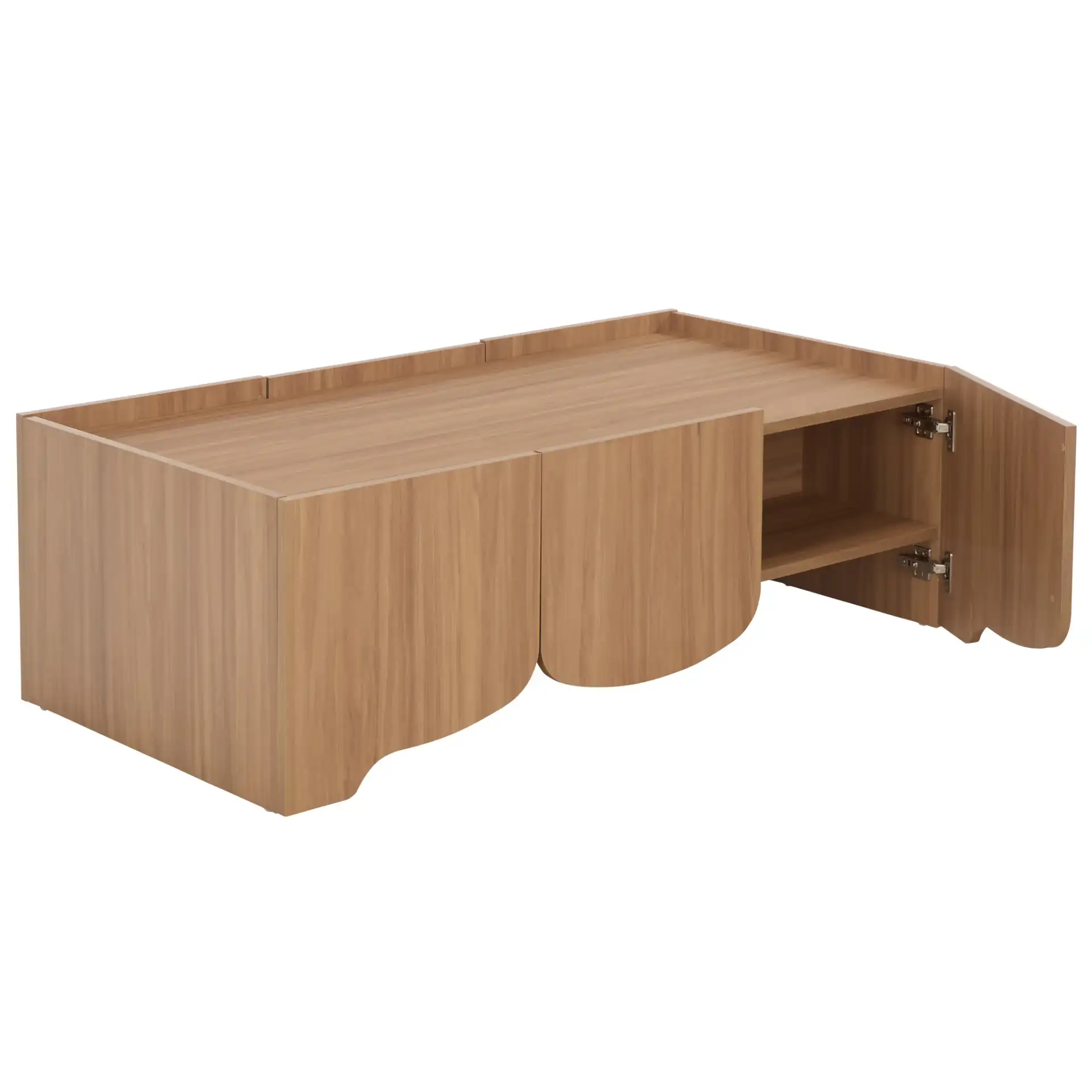 Takami Coffee Table in Oak, detail view