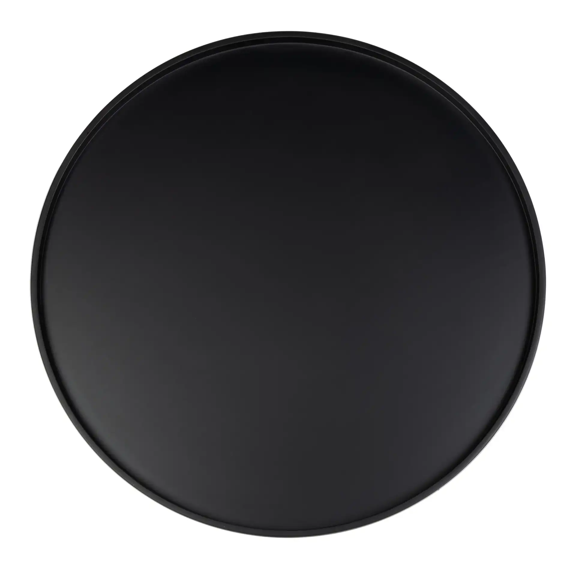 Fritz Tray Top Coffee Table in Black, detail view