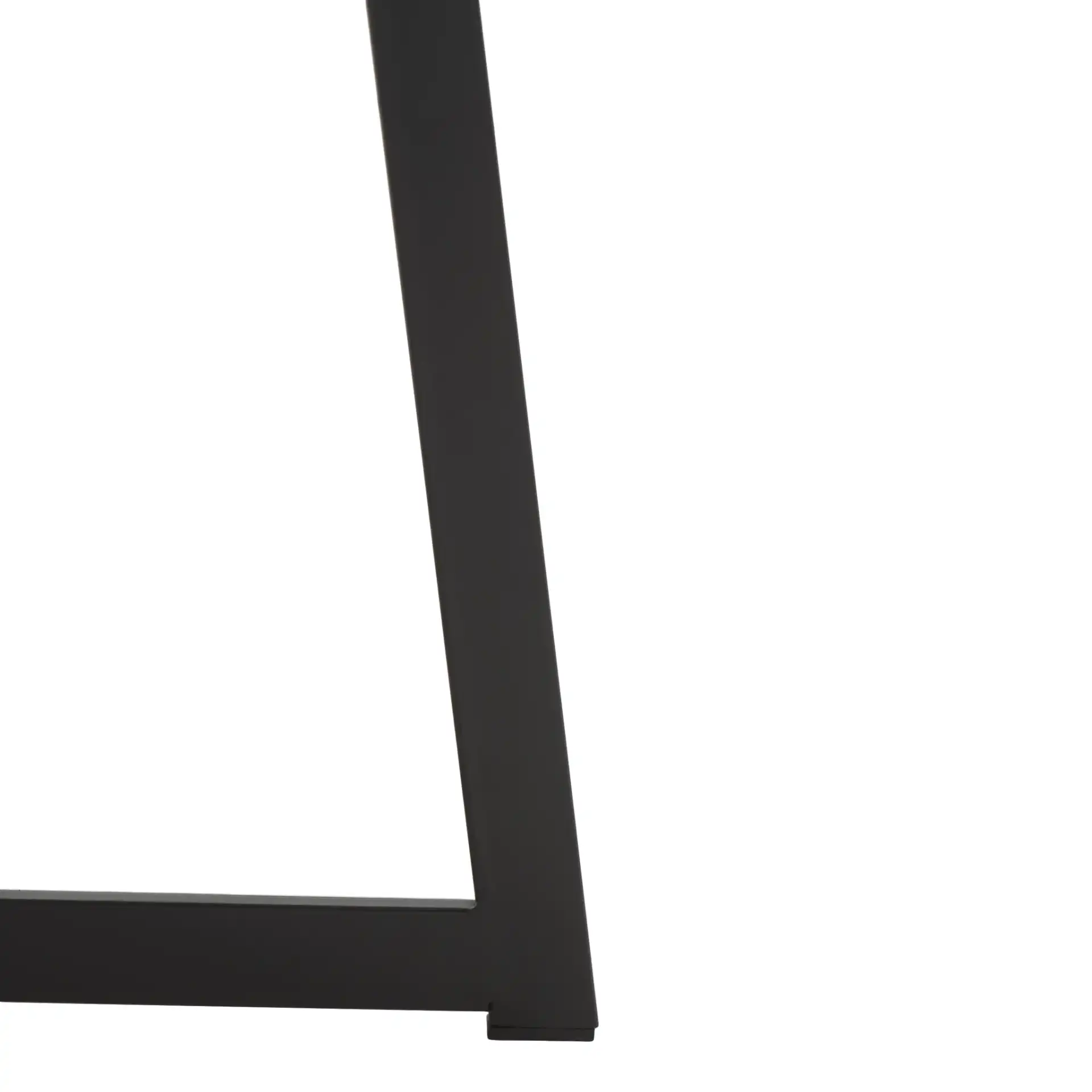 Arial Coffee Table in White / Black, detail view