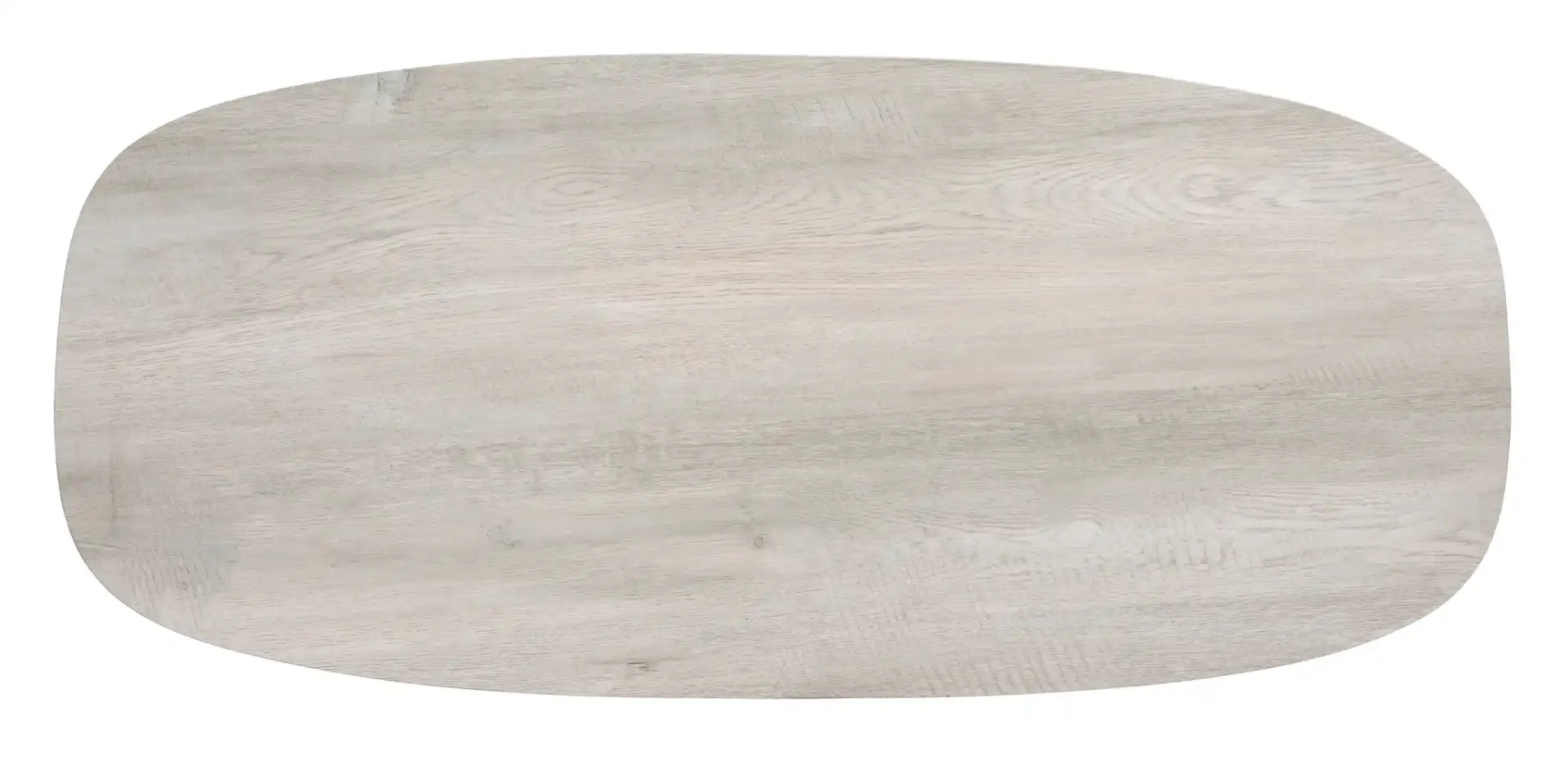 Arial Coffee Table in White / Black, detail view