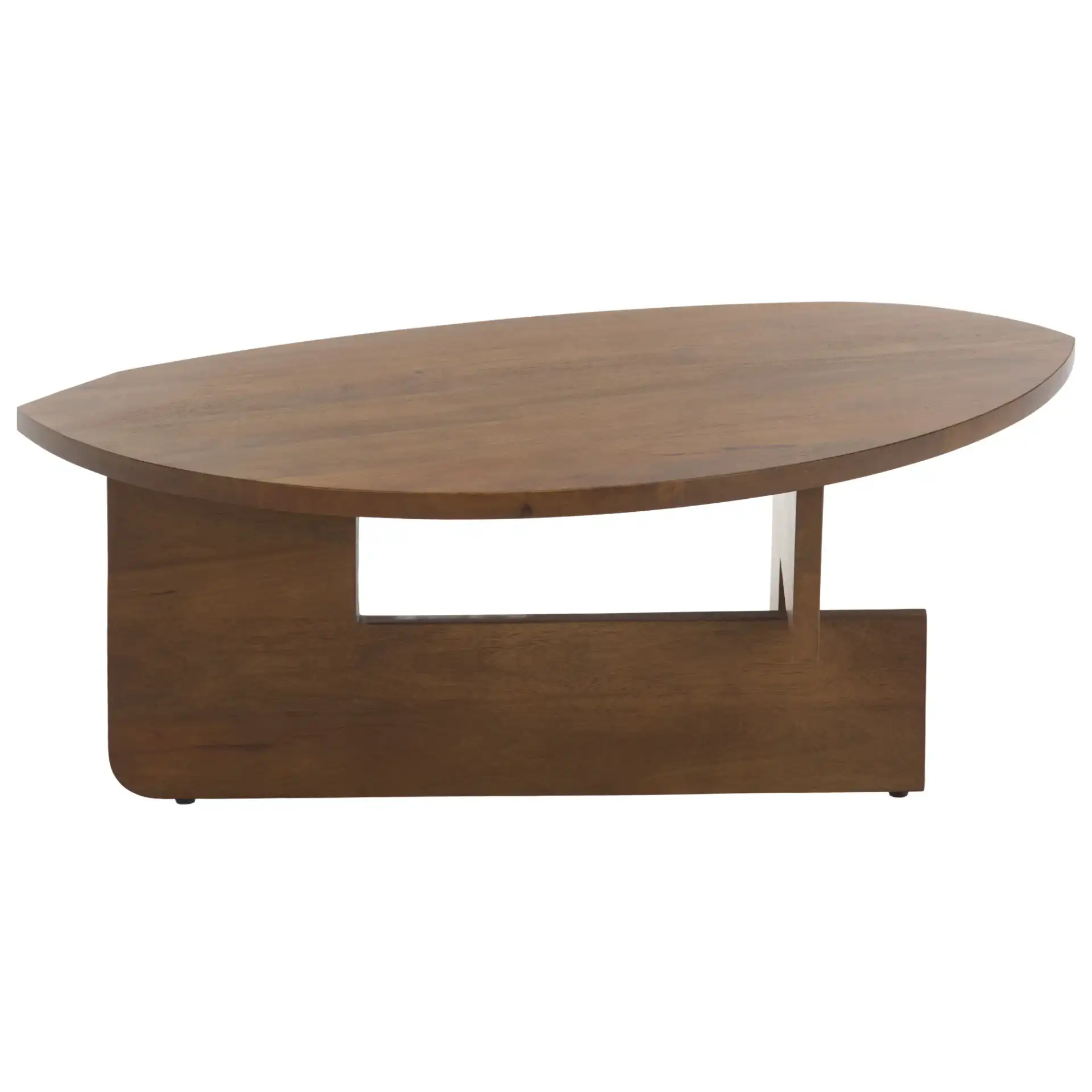 Larisa Coffee Table in Light Honey, detail view