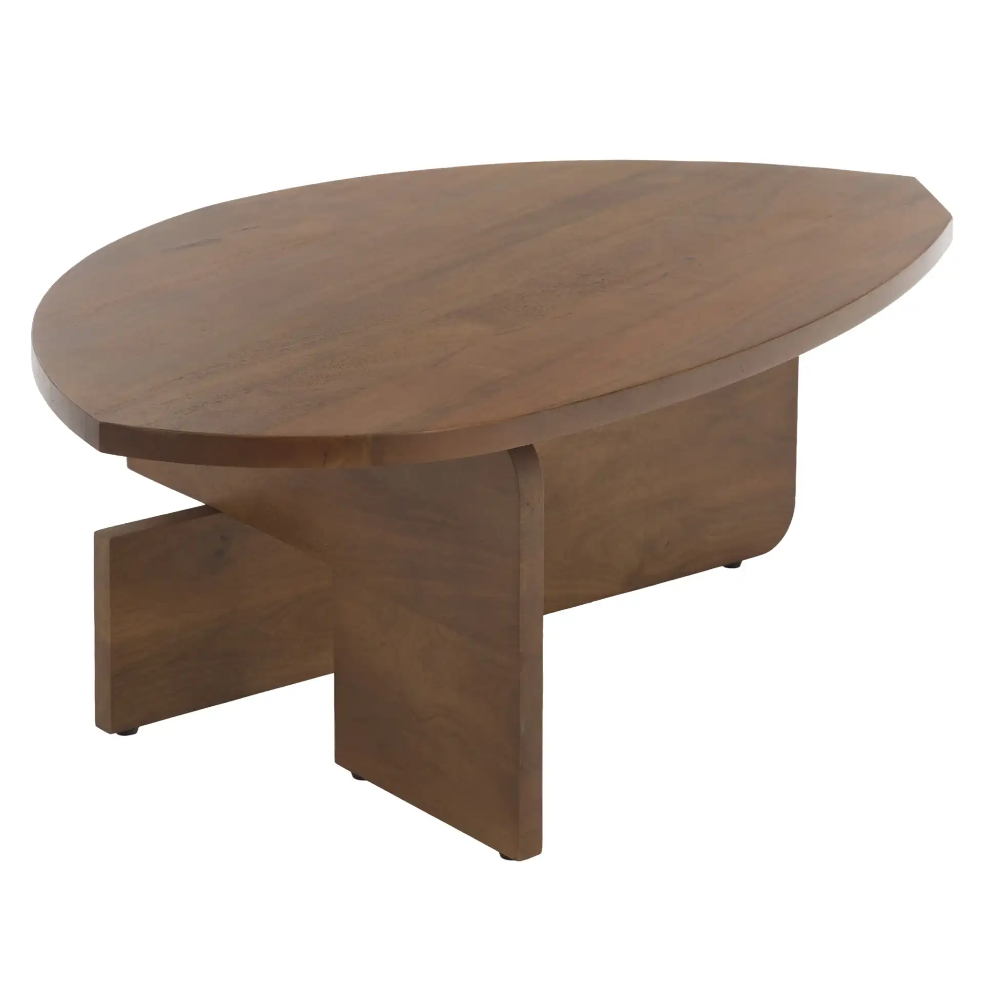 Larisa Coffee Table in Light Honey, detail view