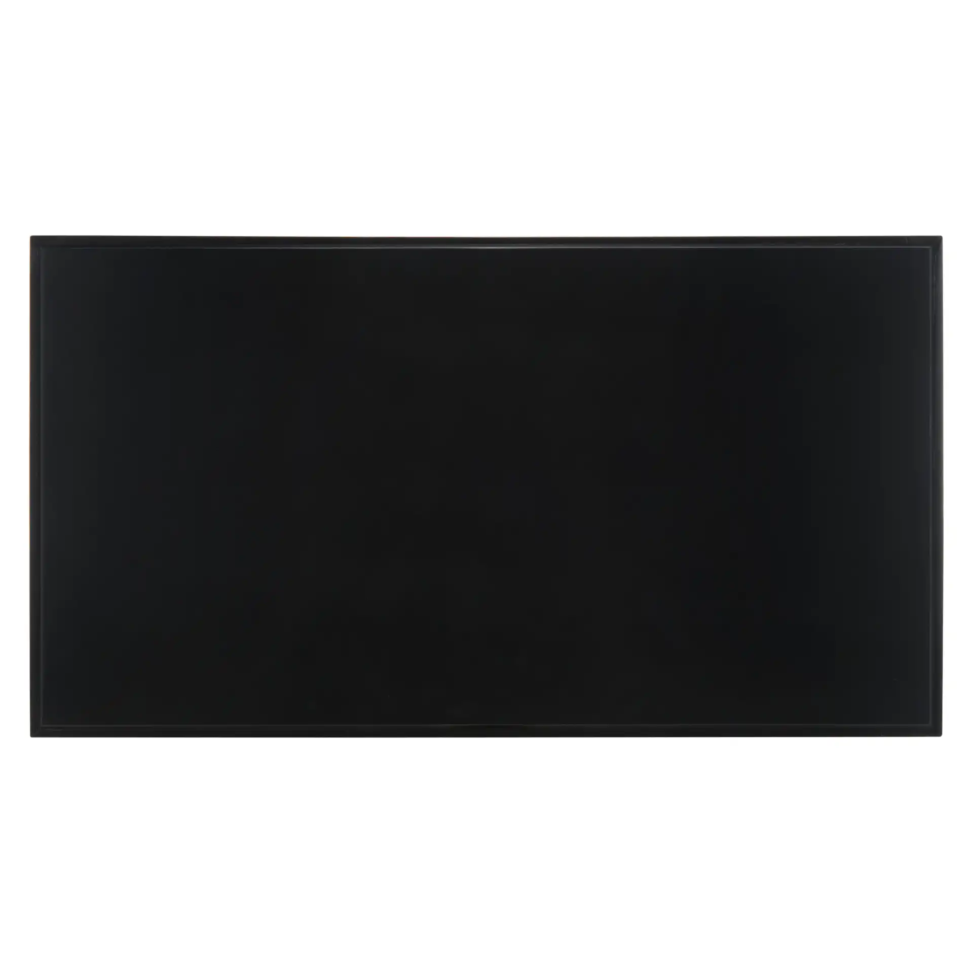 Suette Two-Shelf Coffee Table in Black, detail view