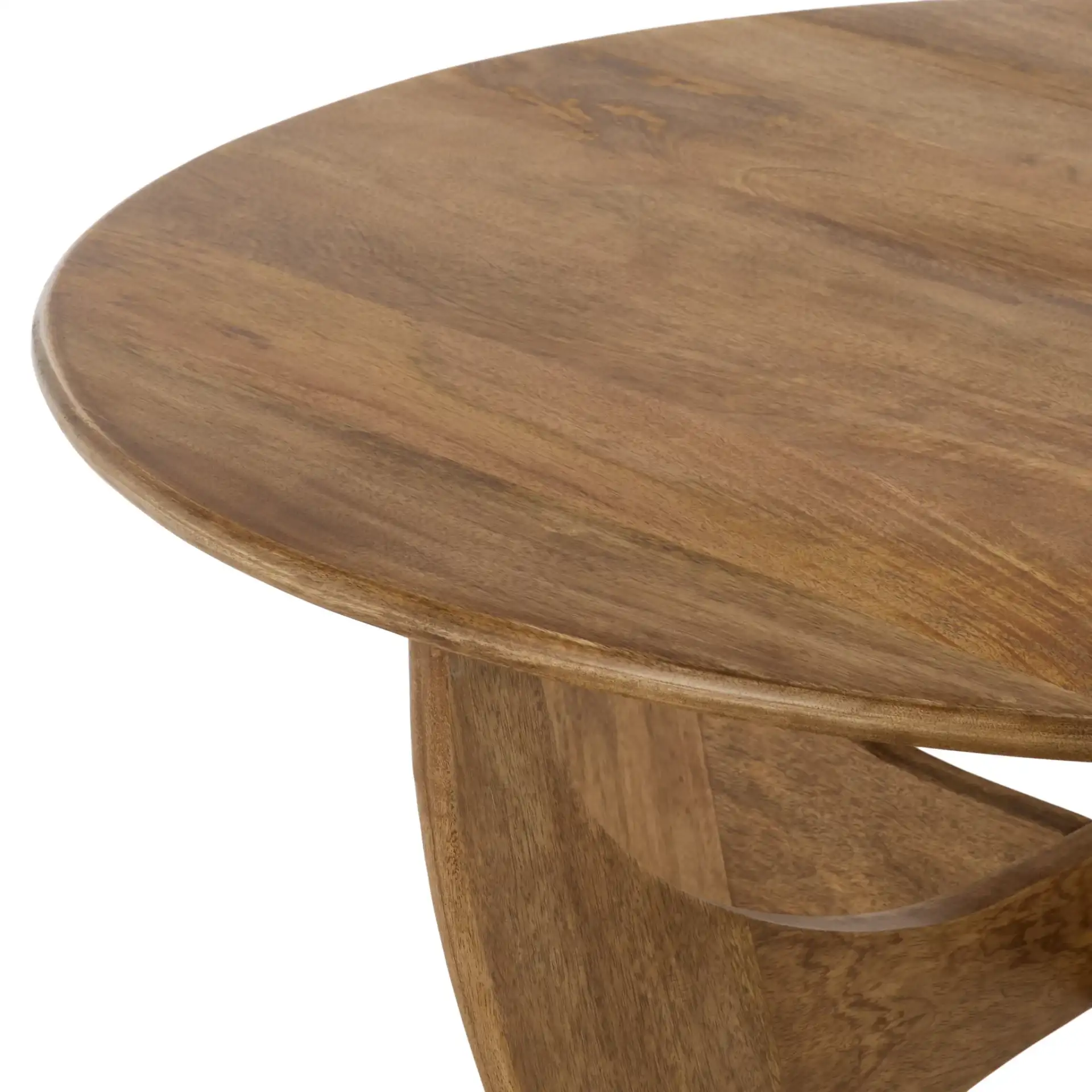 Inayah Coffee Table in Walnut in a styled room