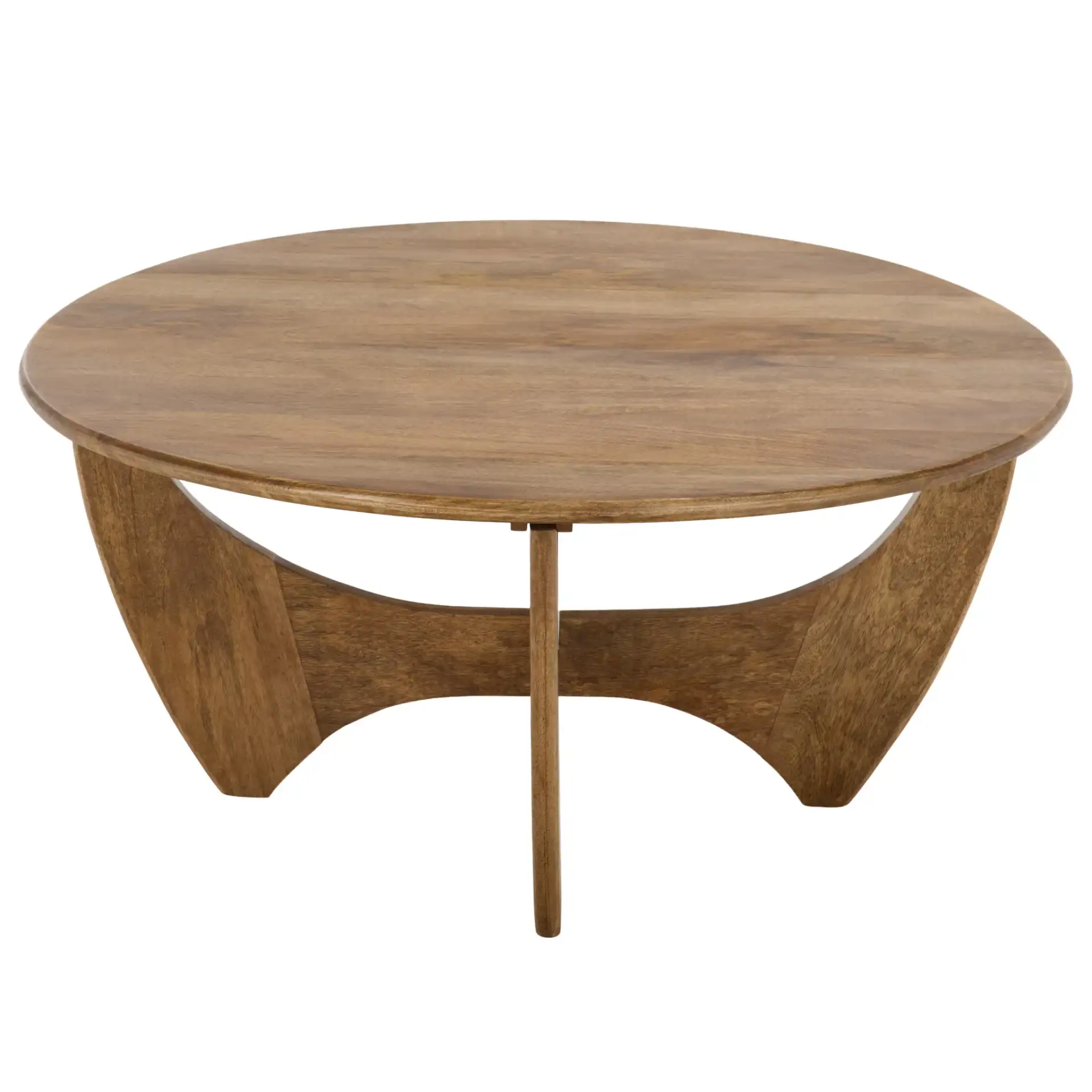 Inayah Coffee Table in Walnut, detail view