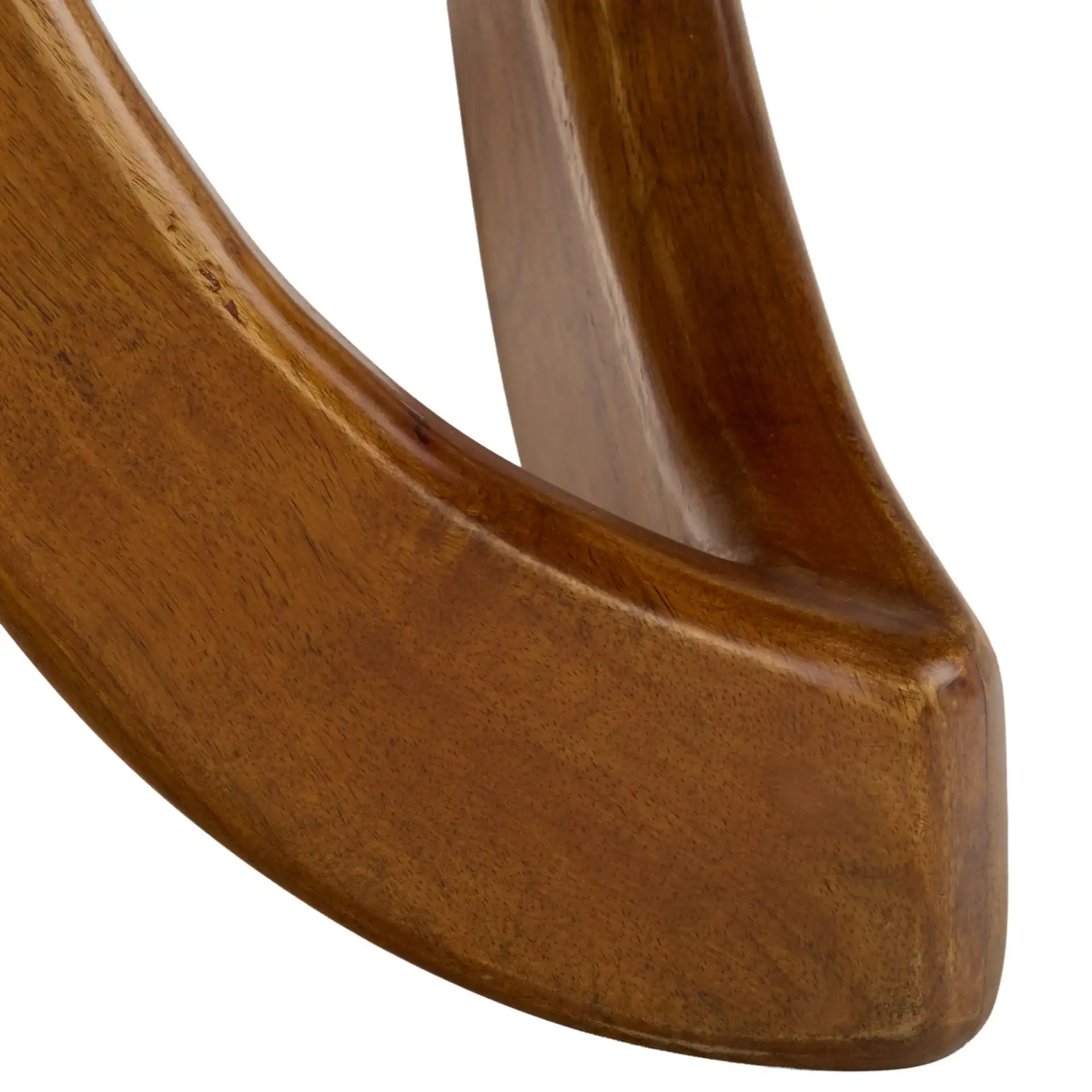 Waverly Coffee Table in Walnut, detail view