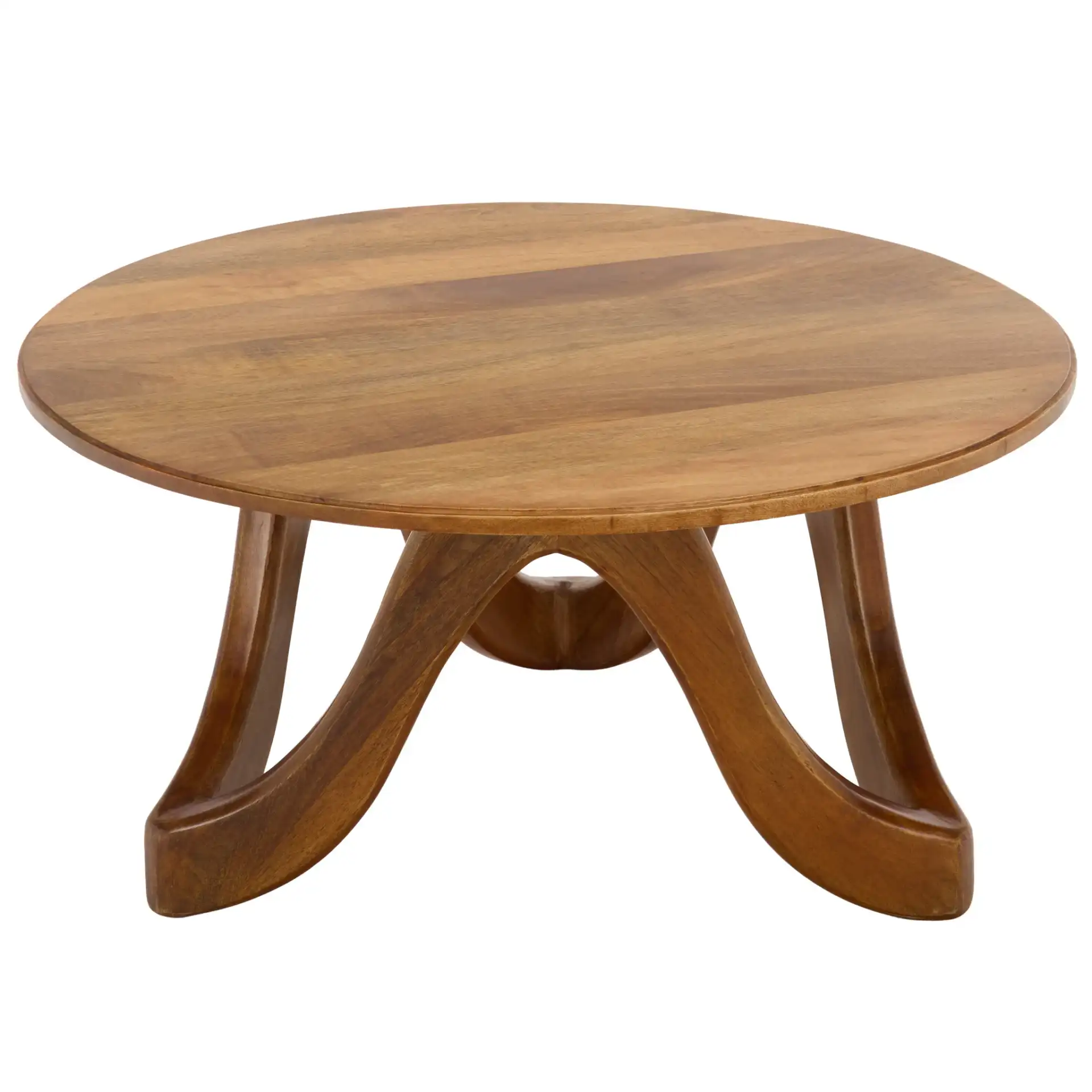 Waverly Coffee Table in Walnut, detail view