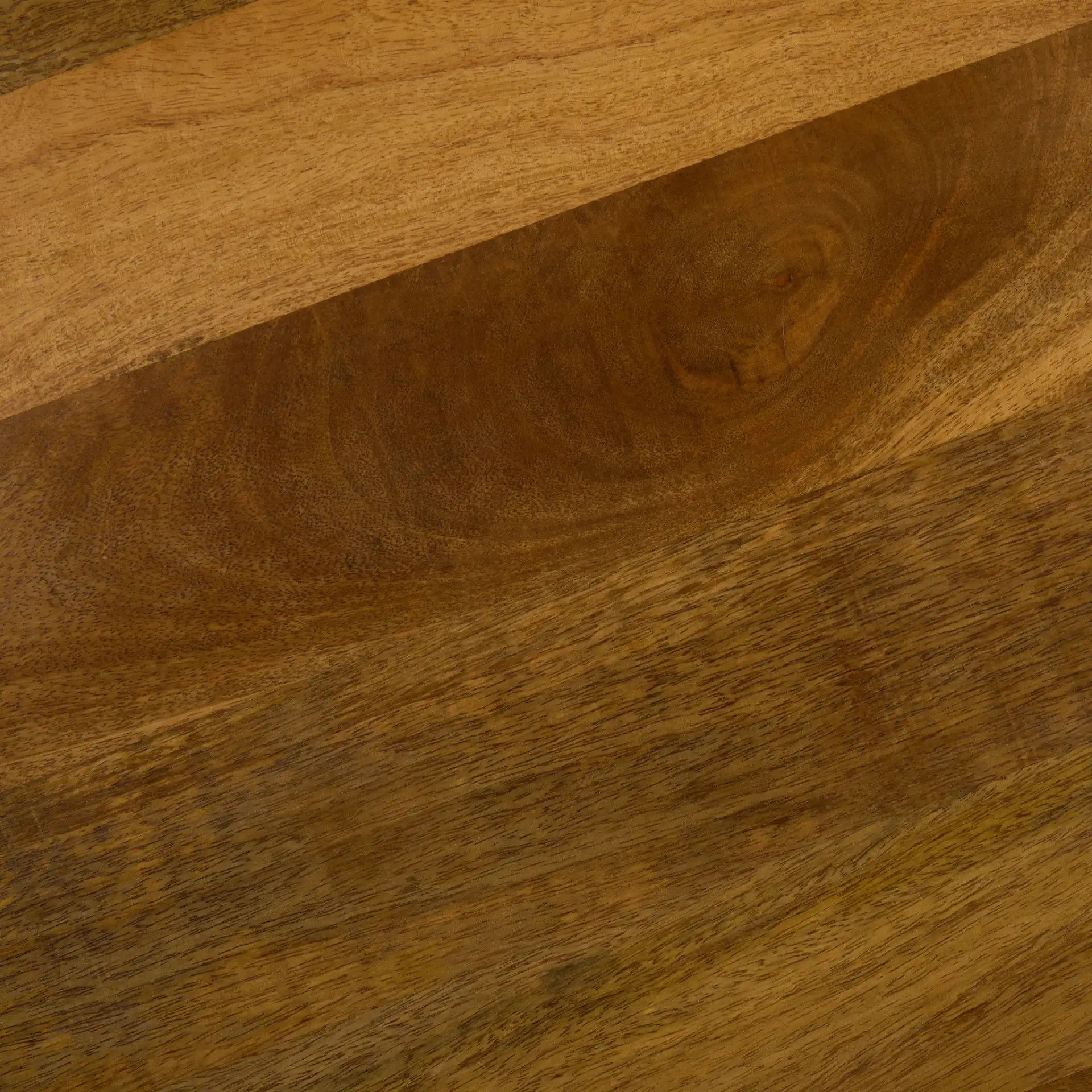 Waverly Coffee Table in Walnut, detail view