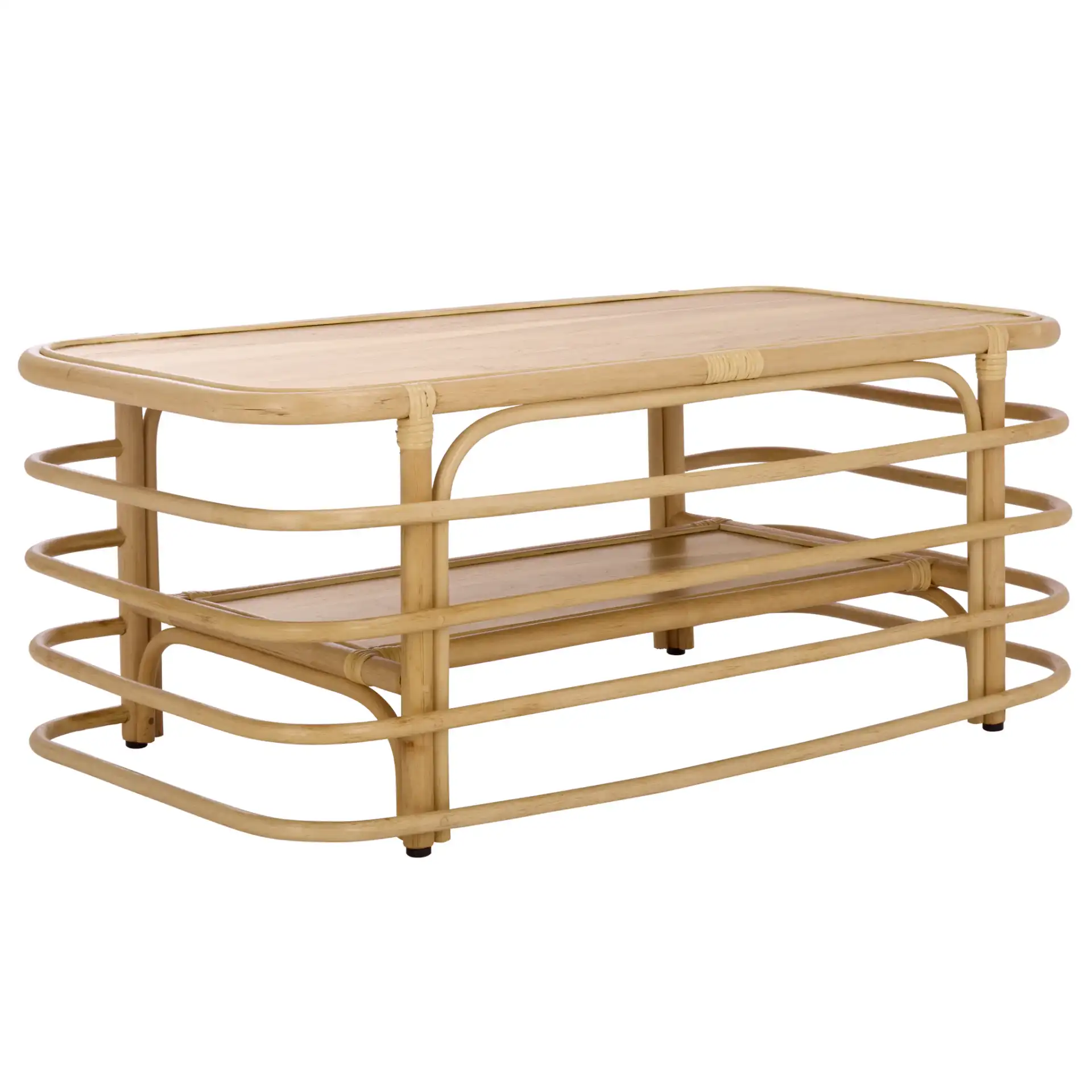 Maestro Coffee Table in Natural, detail view