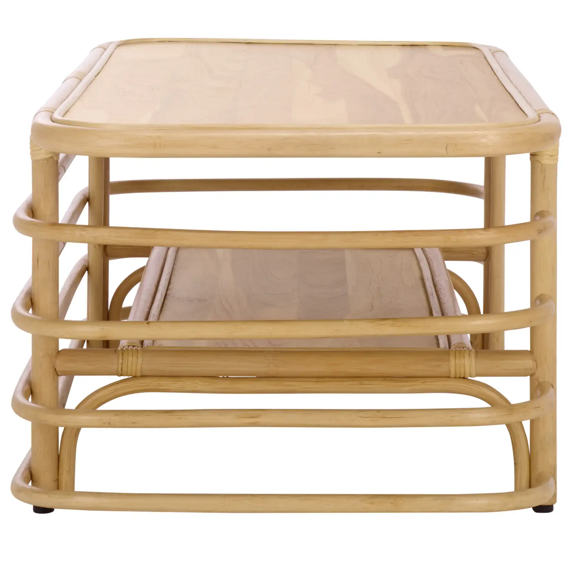 Maestro Coffee Table in Natural, detail view