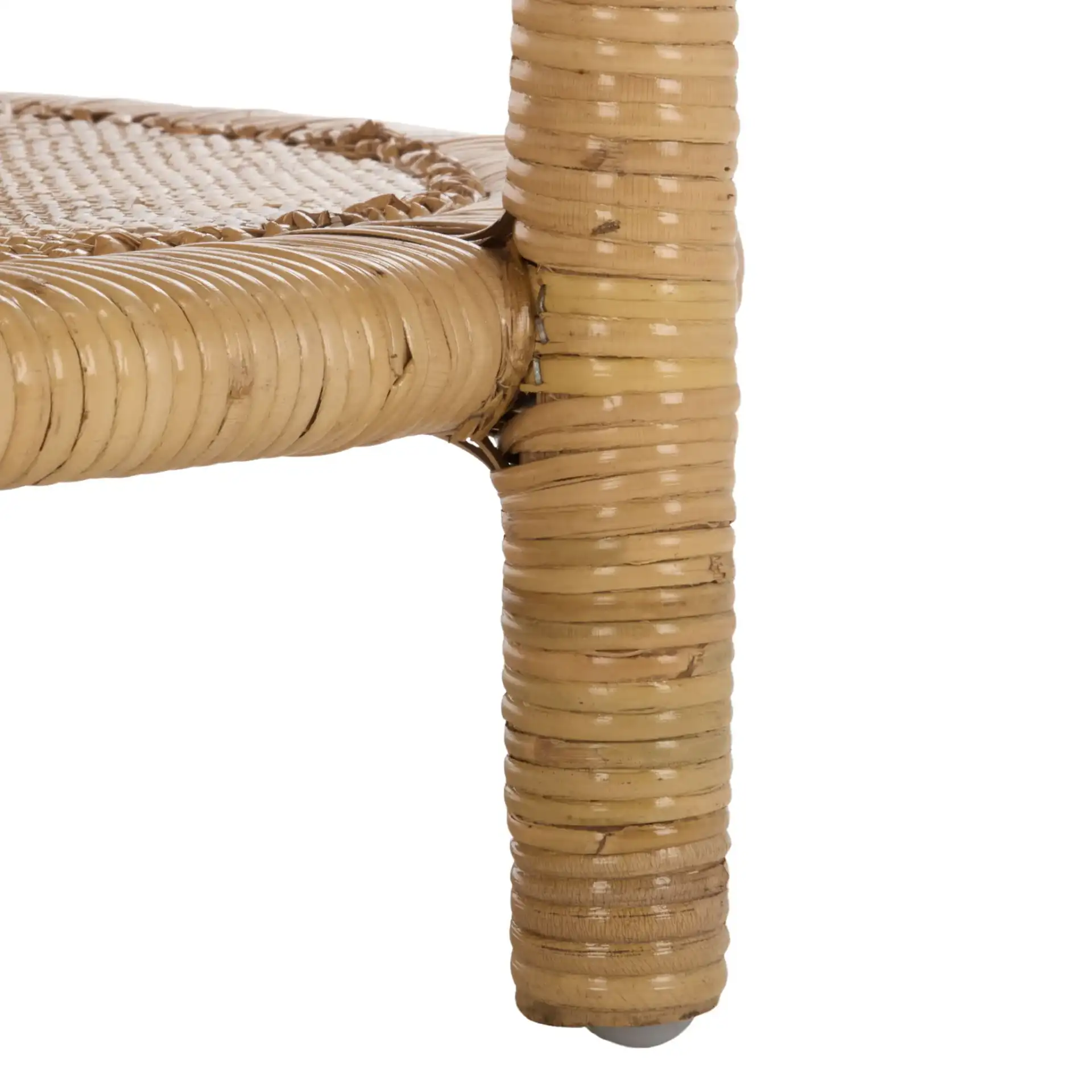 Akane Coffee Table With Shelf in Natural, detail view