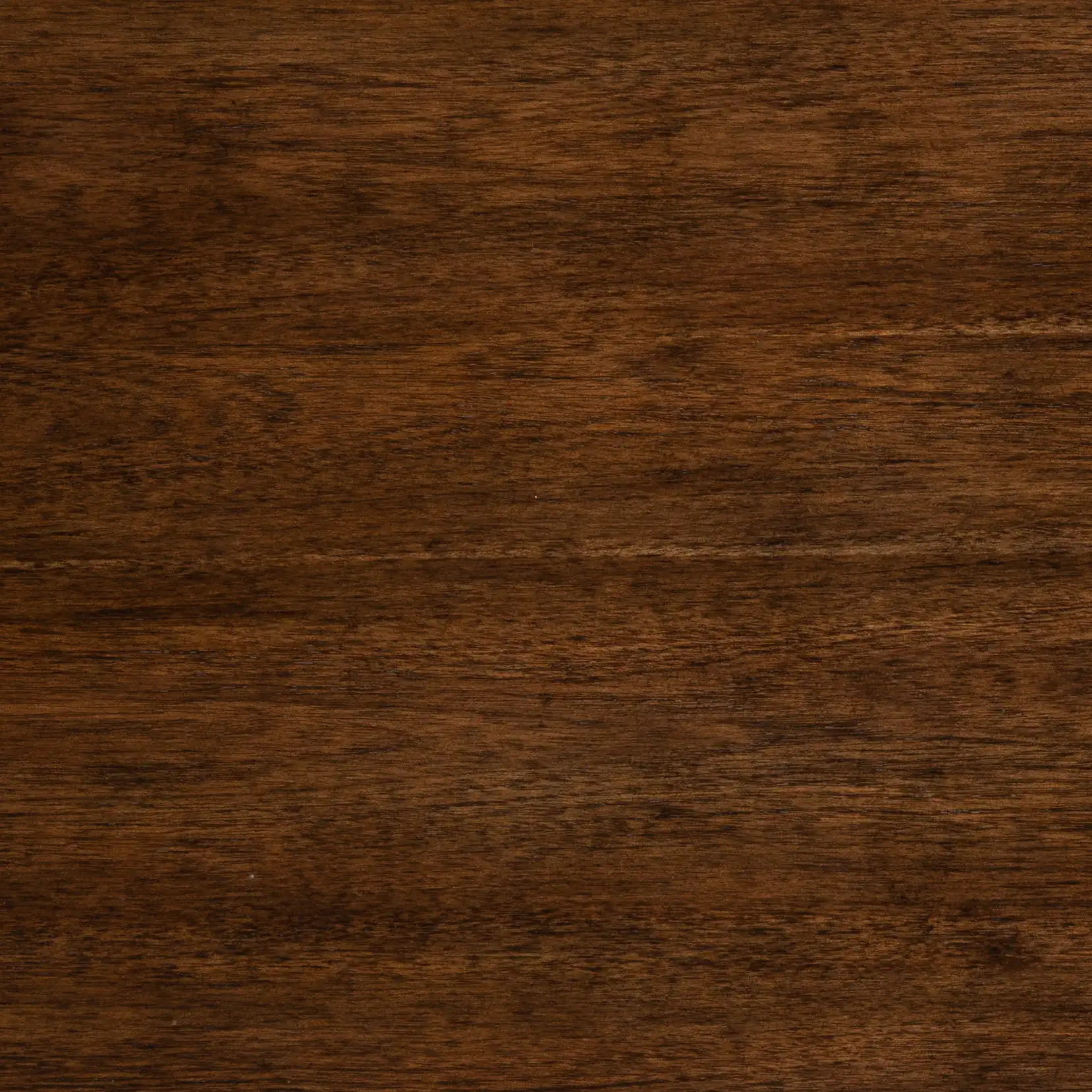 Oren Two-Tier Coffee Table in Walnut / Black Metal, detail view