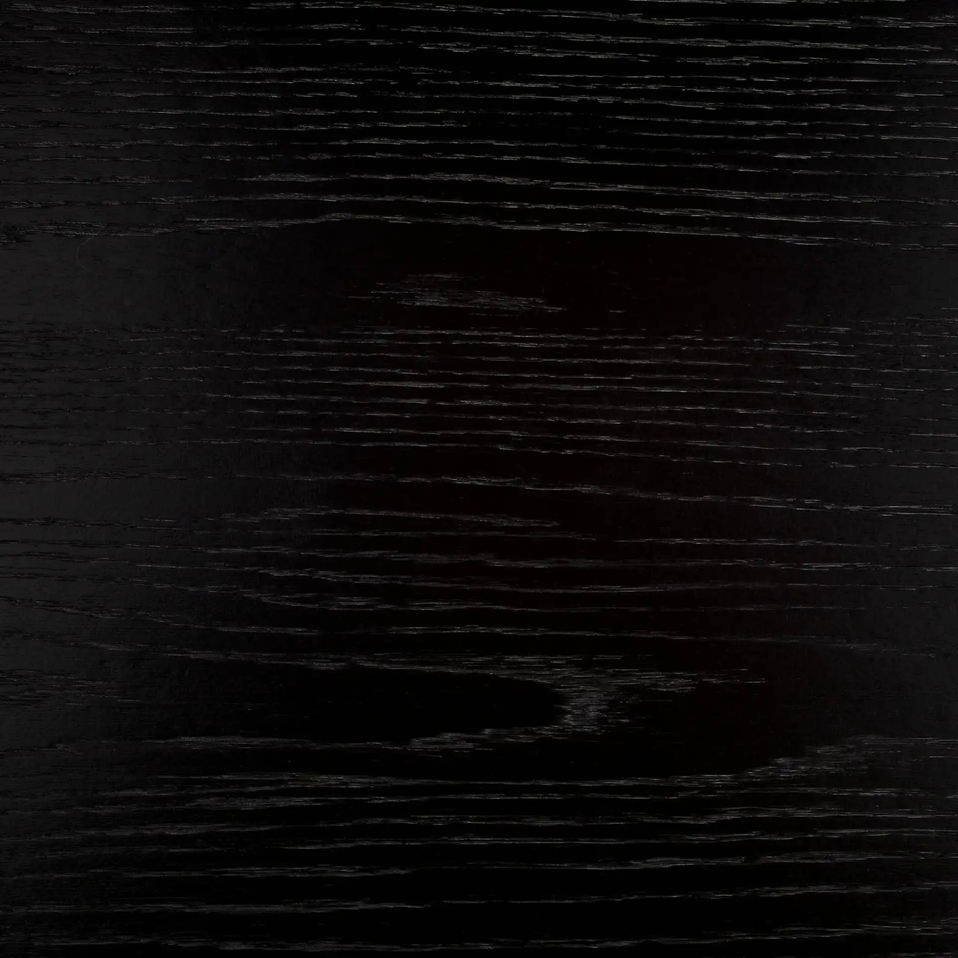 Pierre Two-Drawer Coffee Table in Black, detail view