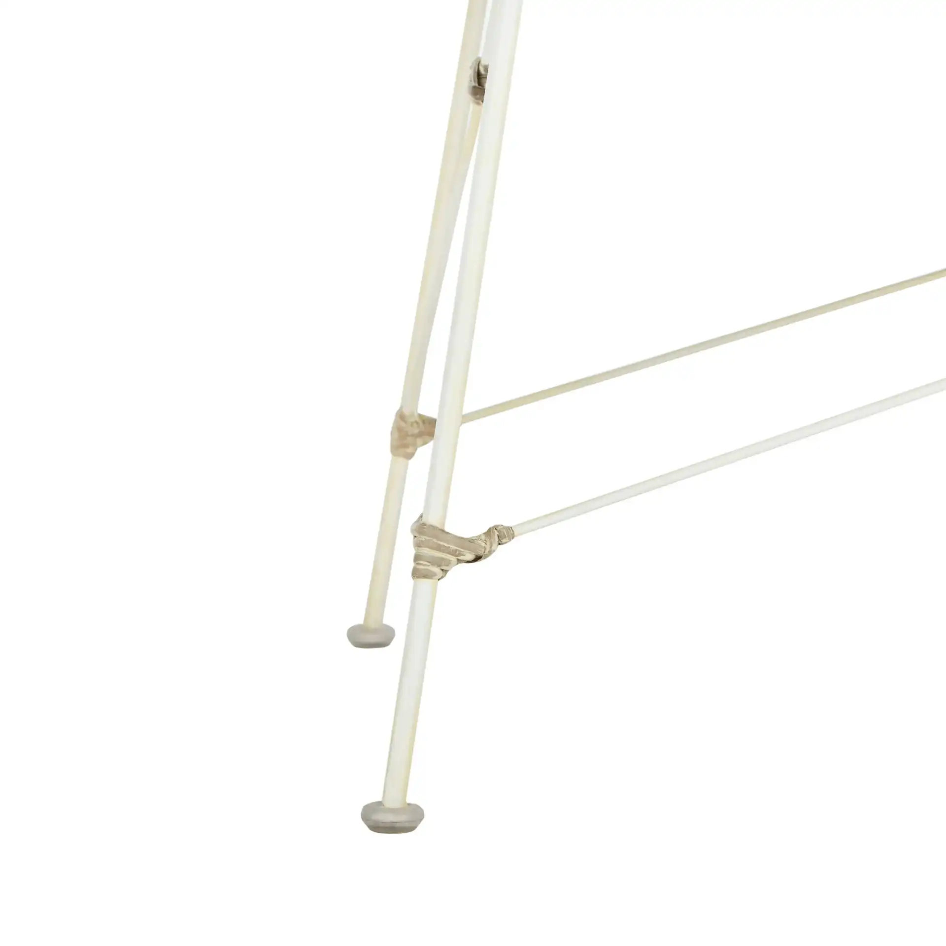 Cyprus Rectangle Coffee Table in Gray White Wash, detail view