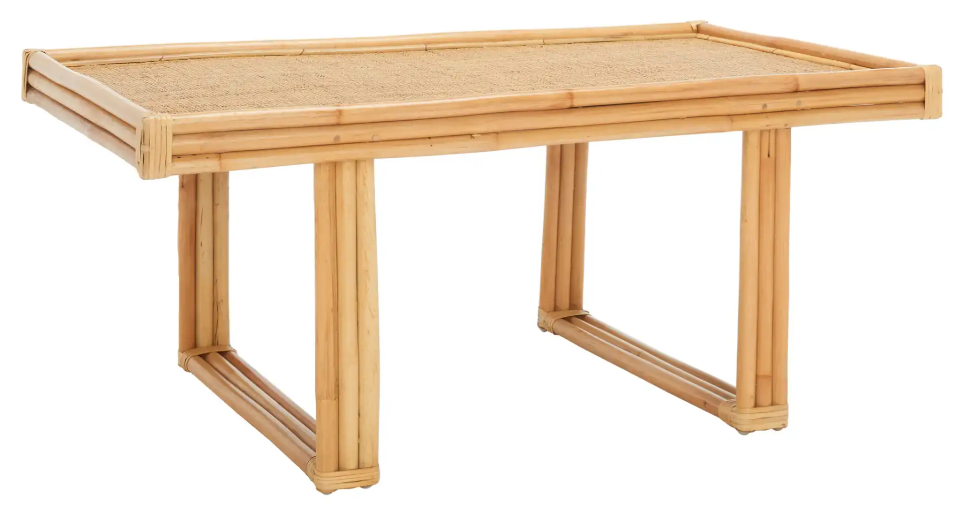 Juri Rectangle Coffee Table in Natural, detail view
