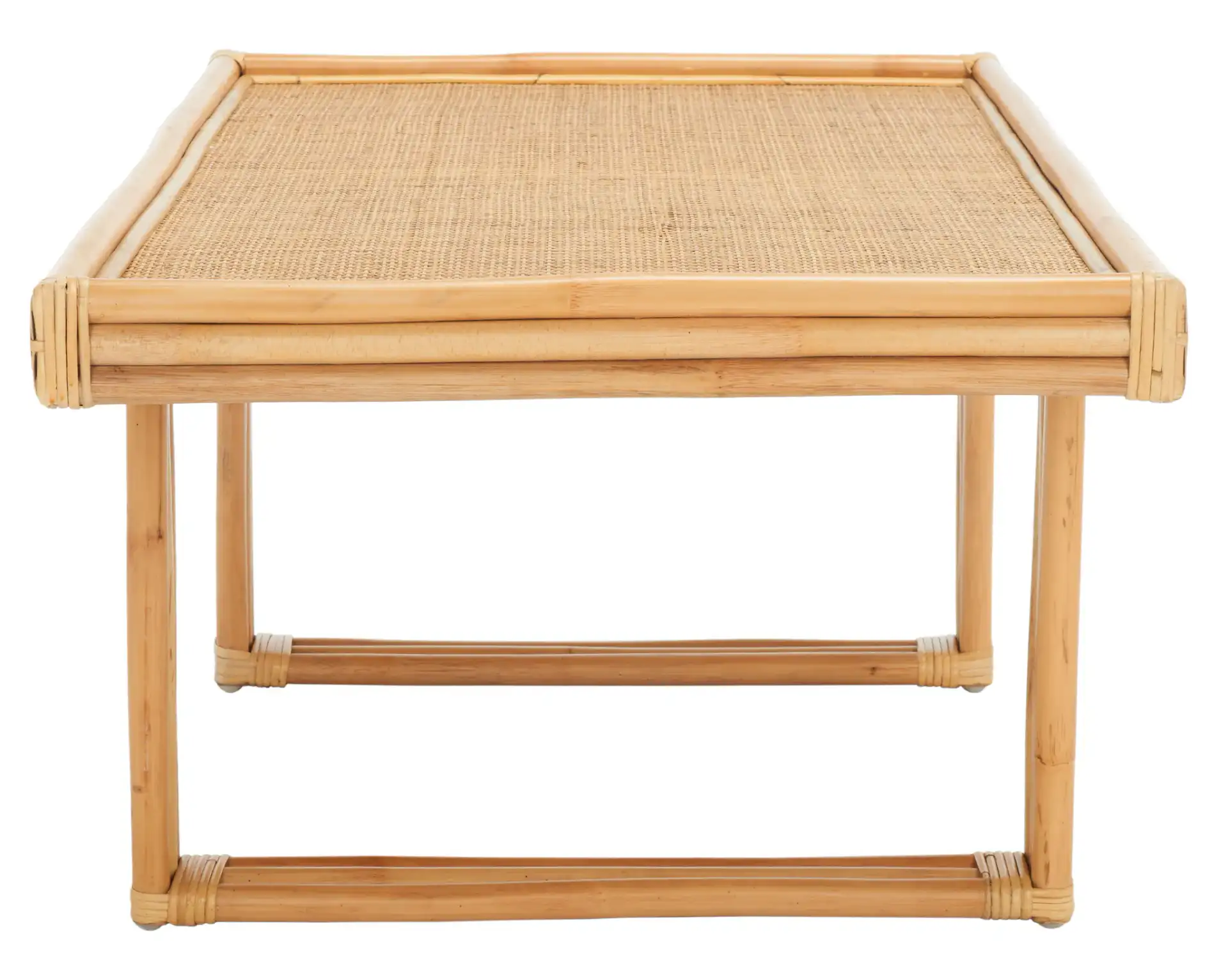 Juri Rectangle Coffee Table in Natural, detail view
