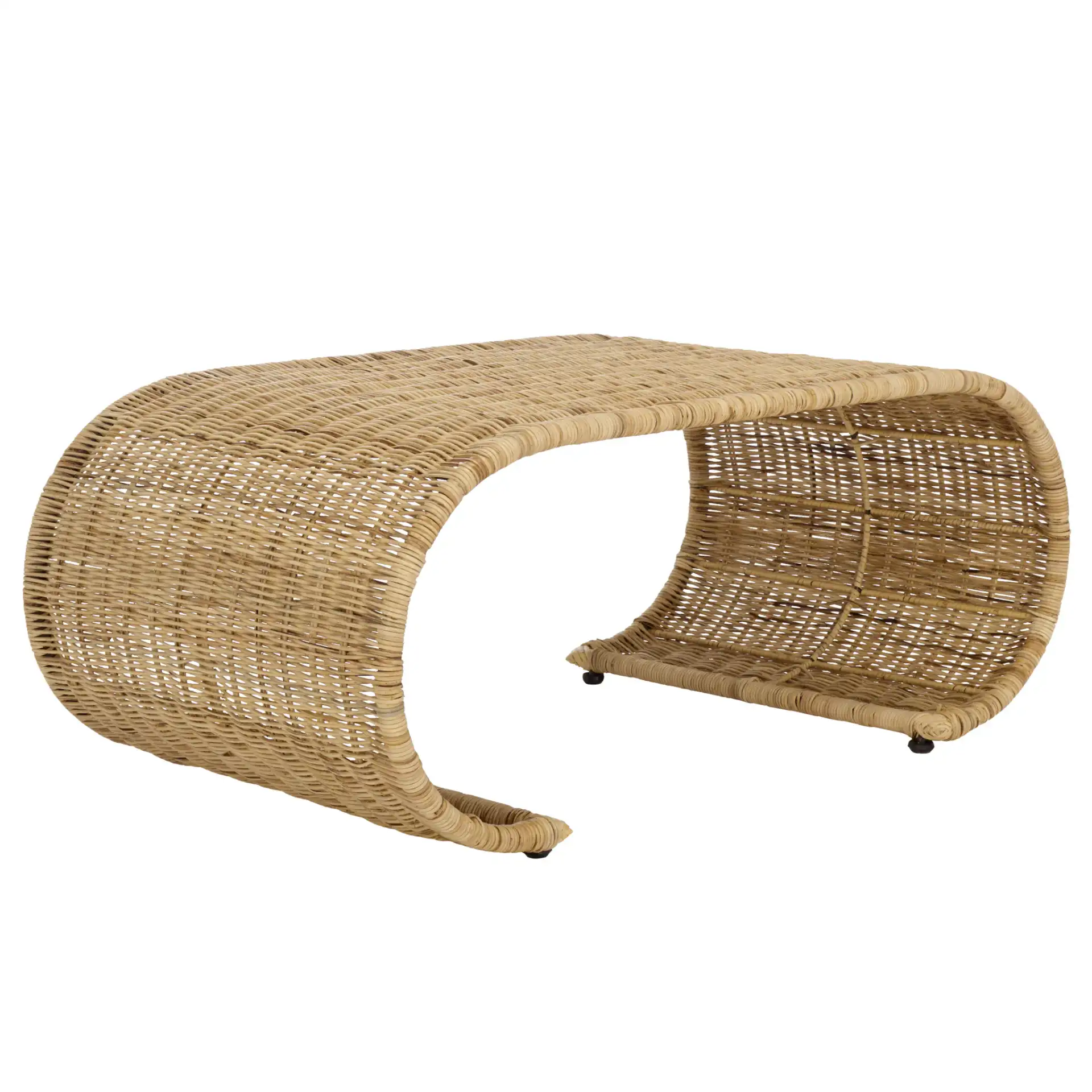 Tamo Coffee Table in Light Natural, detail view