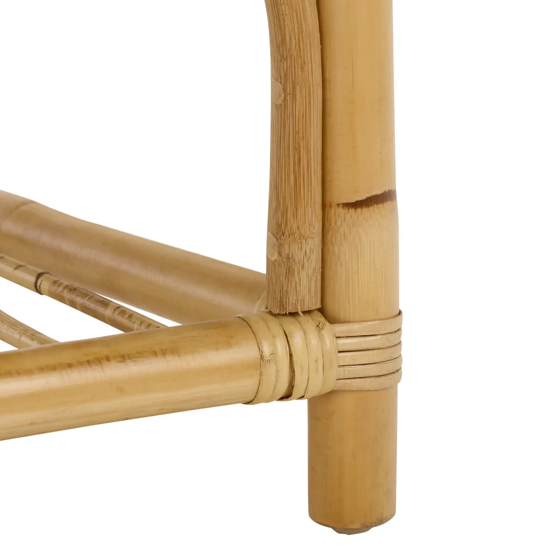 Webster Rectangle Coffee Table in Natural, detail view