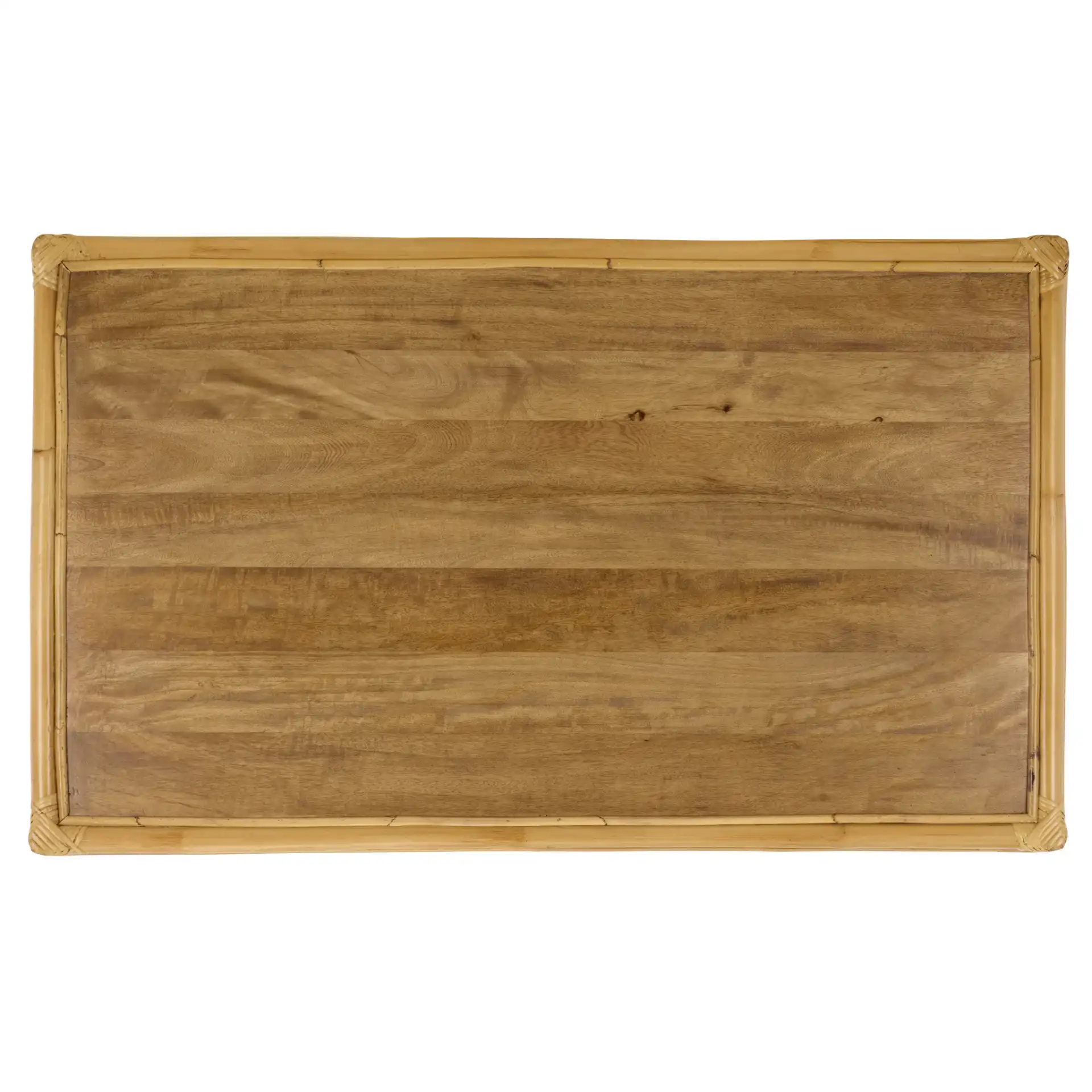 Webster Rectangle Coffee Table in Natural, detail view