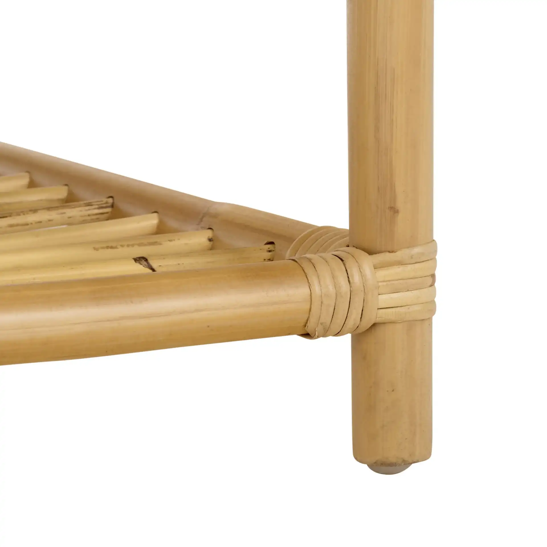 Webster Square Coffee Table in Natural, detail view