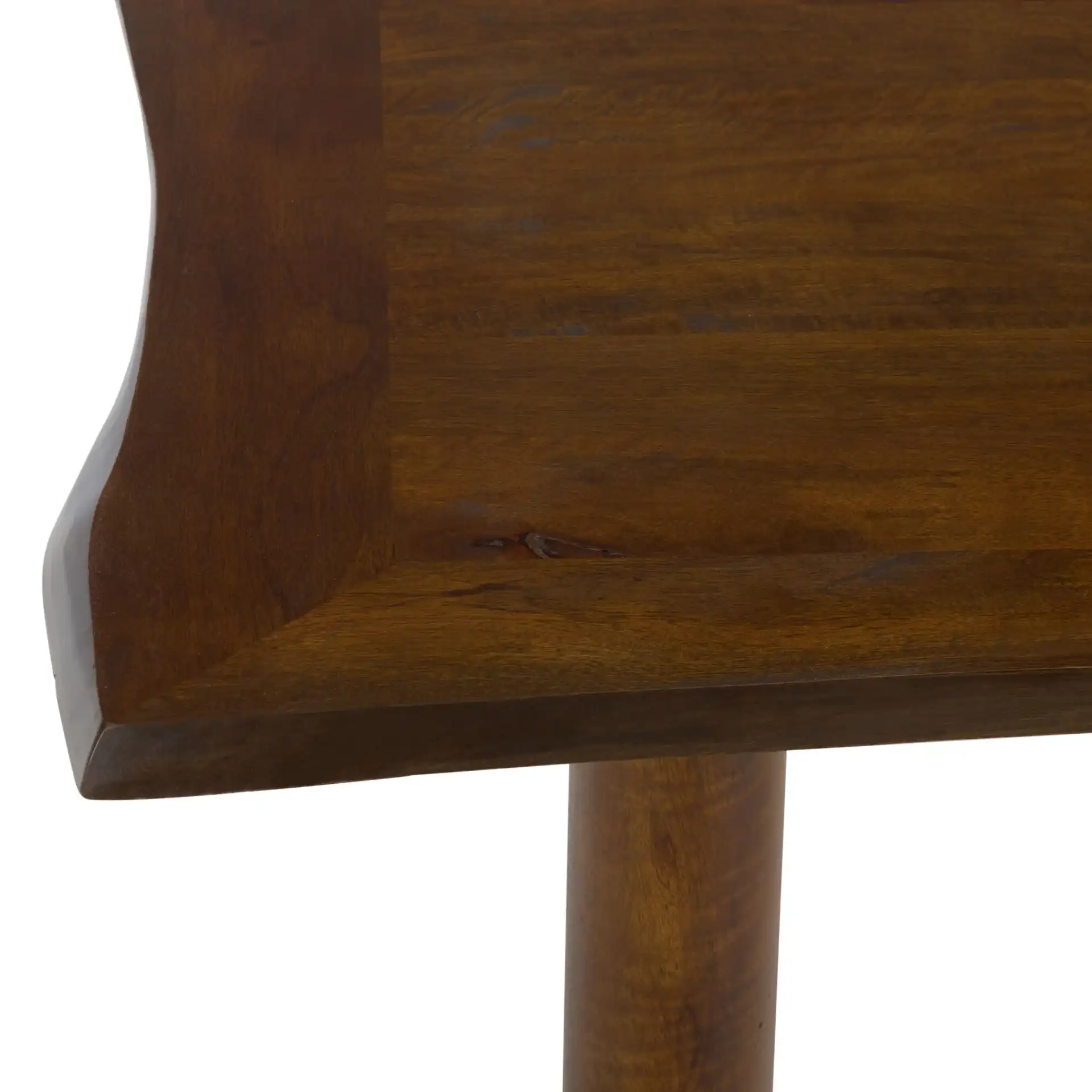 Banco Coffee Table in Antique Brown in a styled room