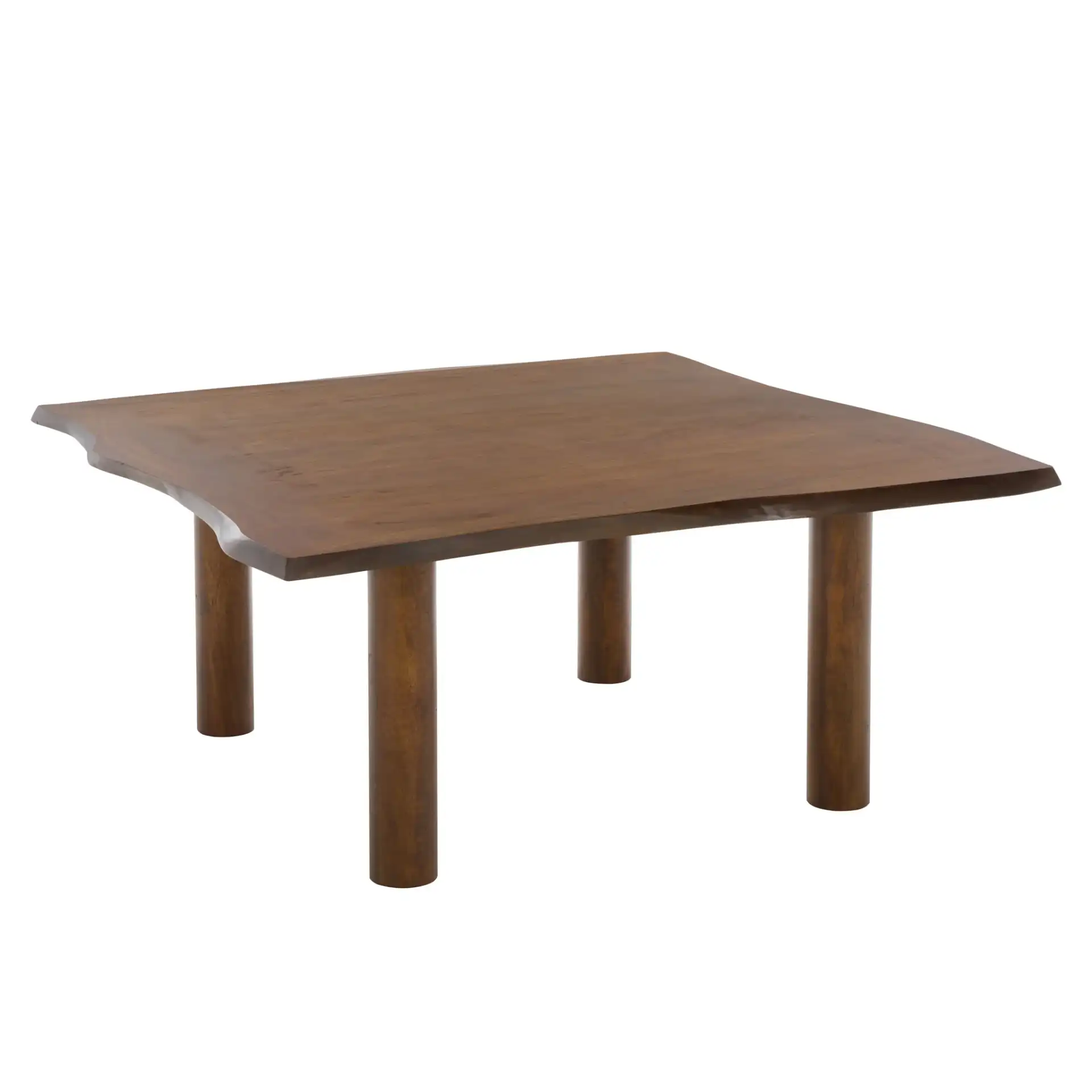 Banco Coffee Table in Antique Brown, detail view