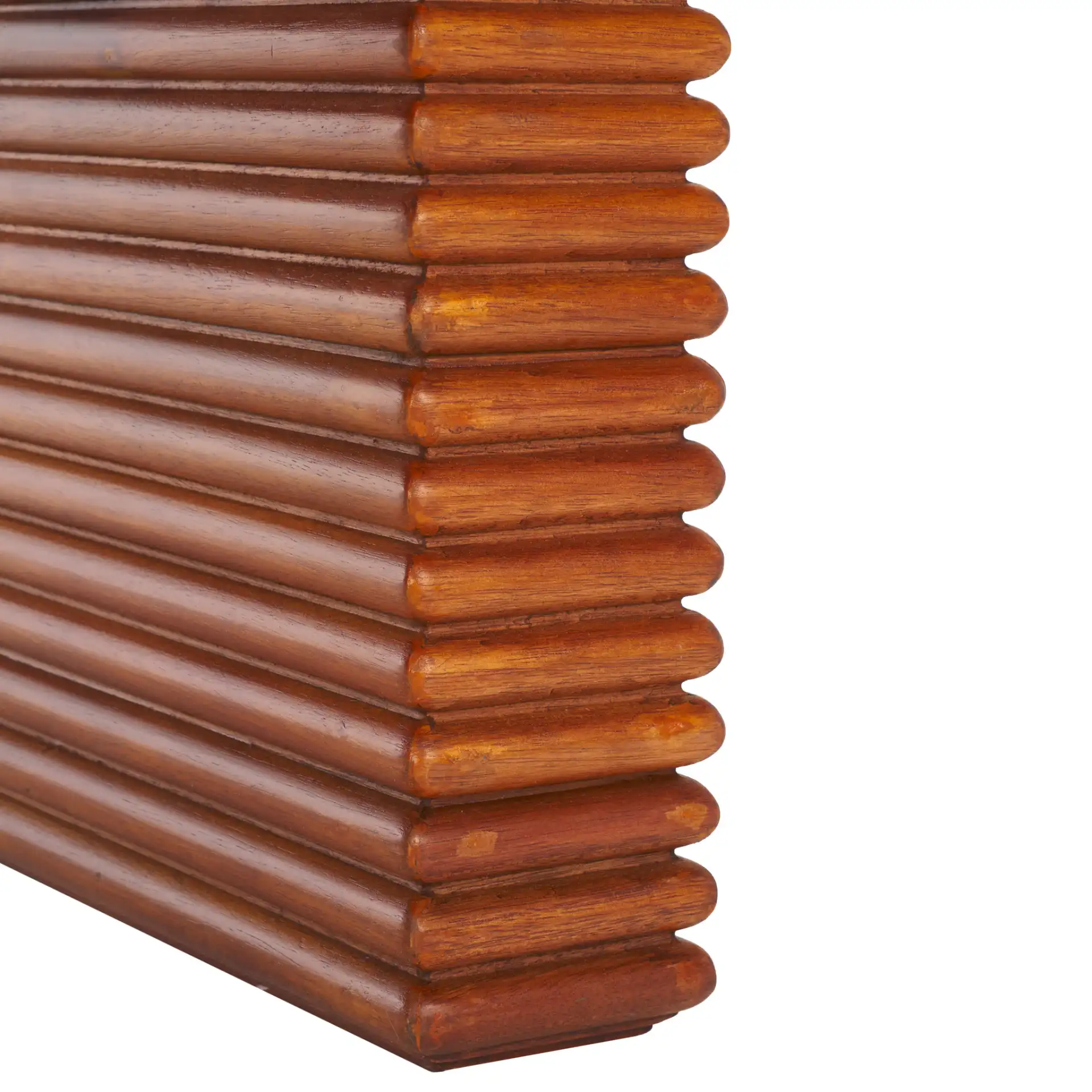 Virginie Coffee Table in Natural, detail view