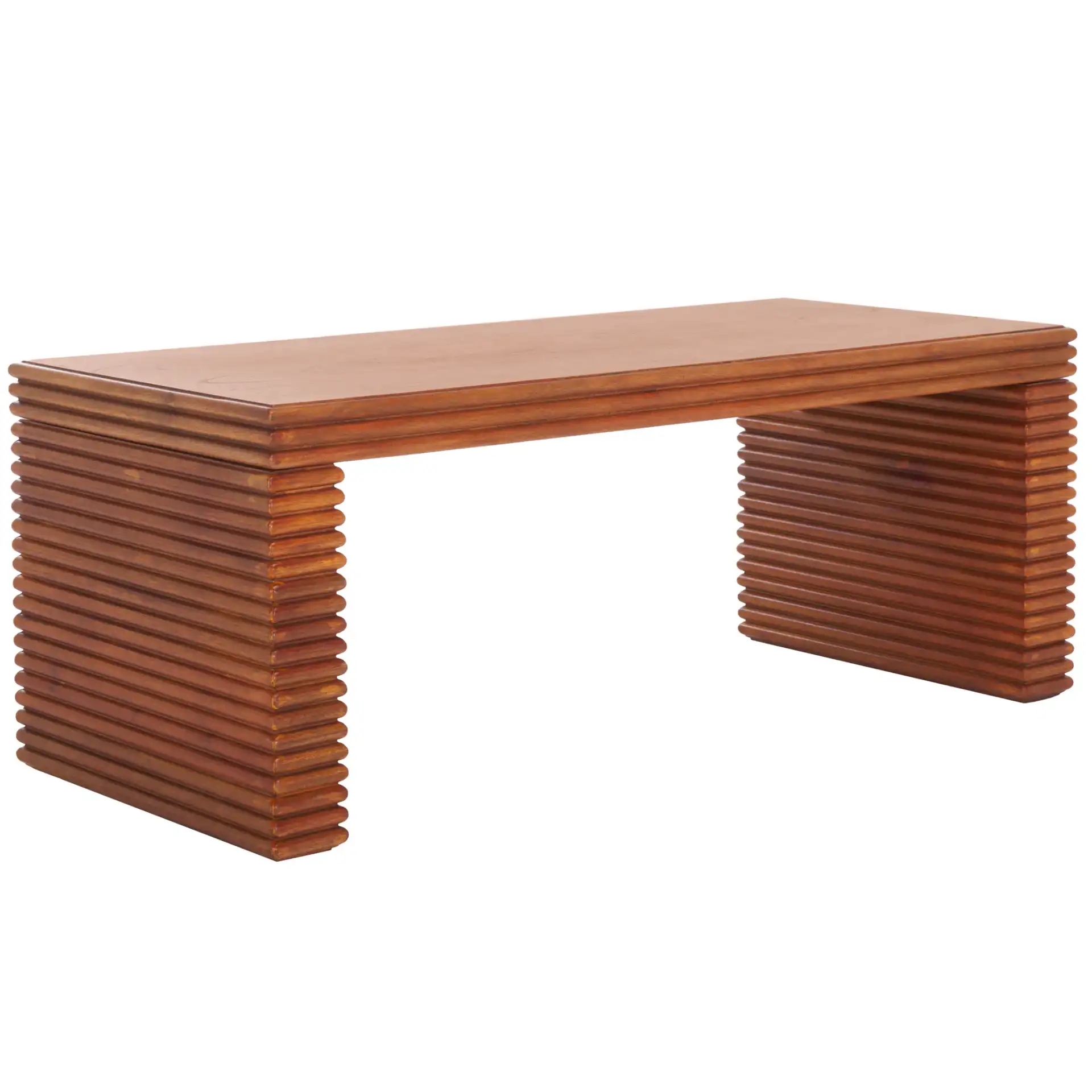 Virginie Coffee Table in Natural, detail view