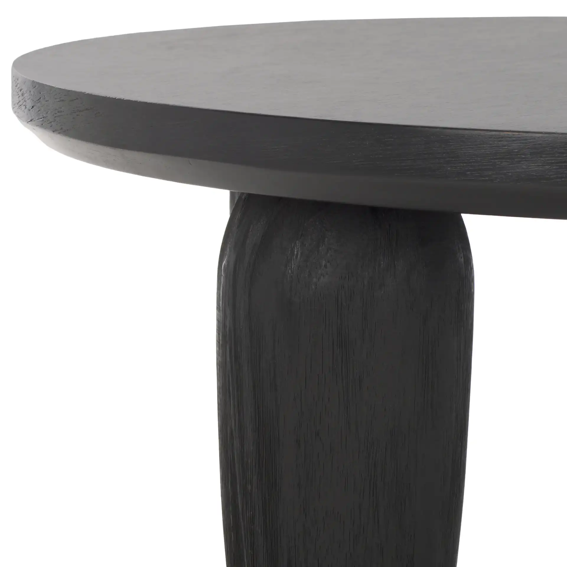 Marthe Coffee Table in Black in a styled room